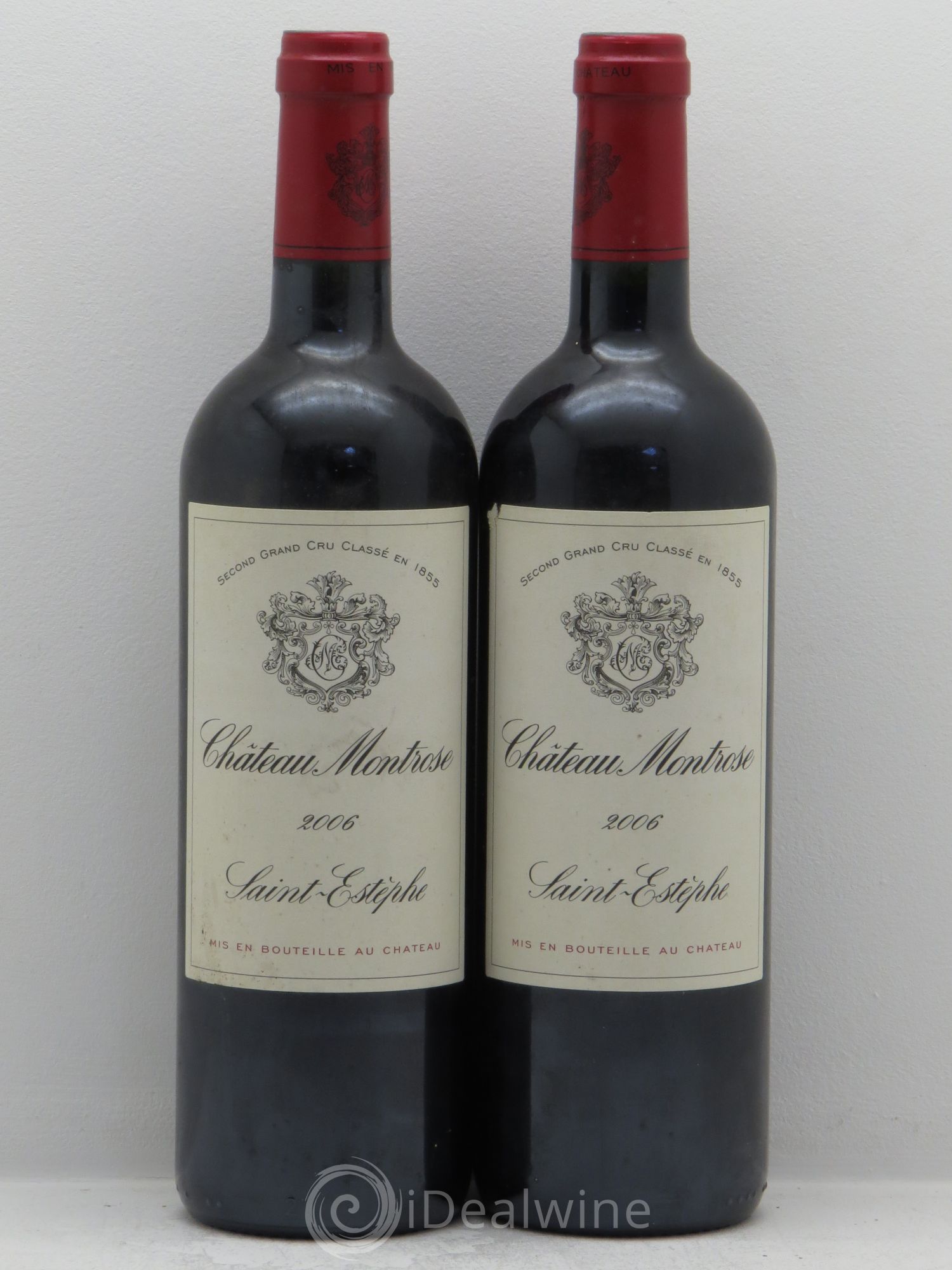 Château Montrose 2ème Grand Cru Classé 2006 - Lot de 2 bouteilles - 0