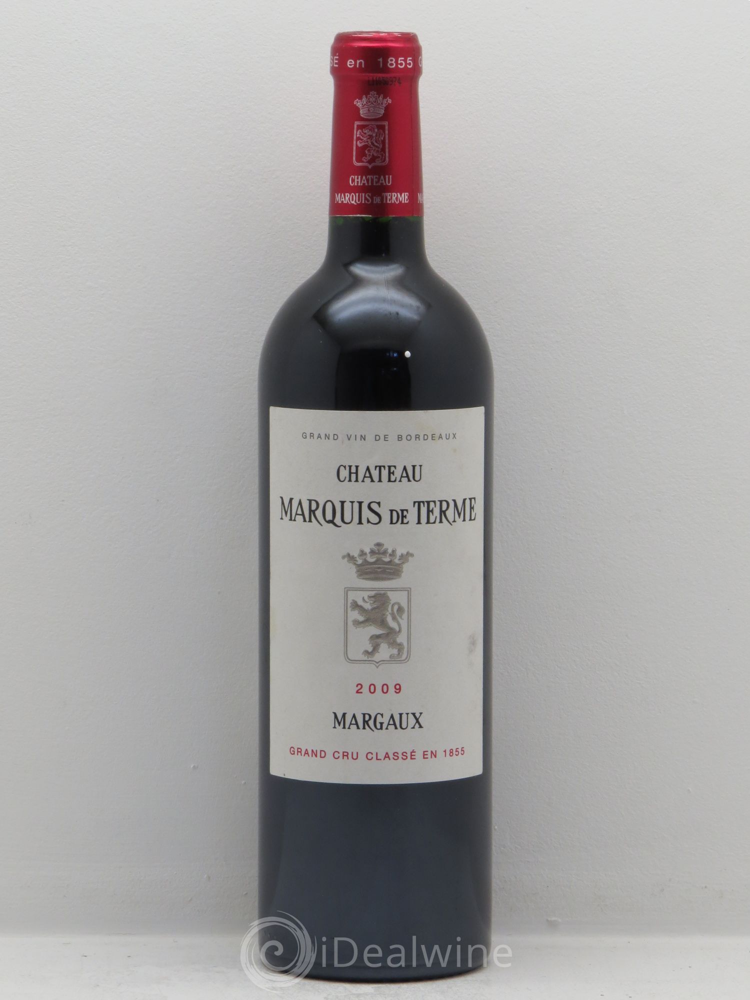 Château Marquis de Terme 4ème Grand Cru Classé 2009 - Lot de 1 bouteille - 0