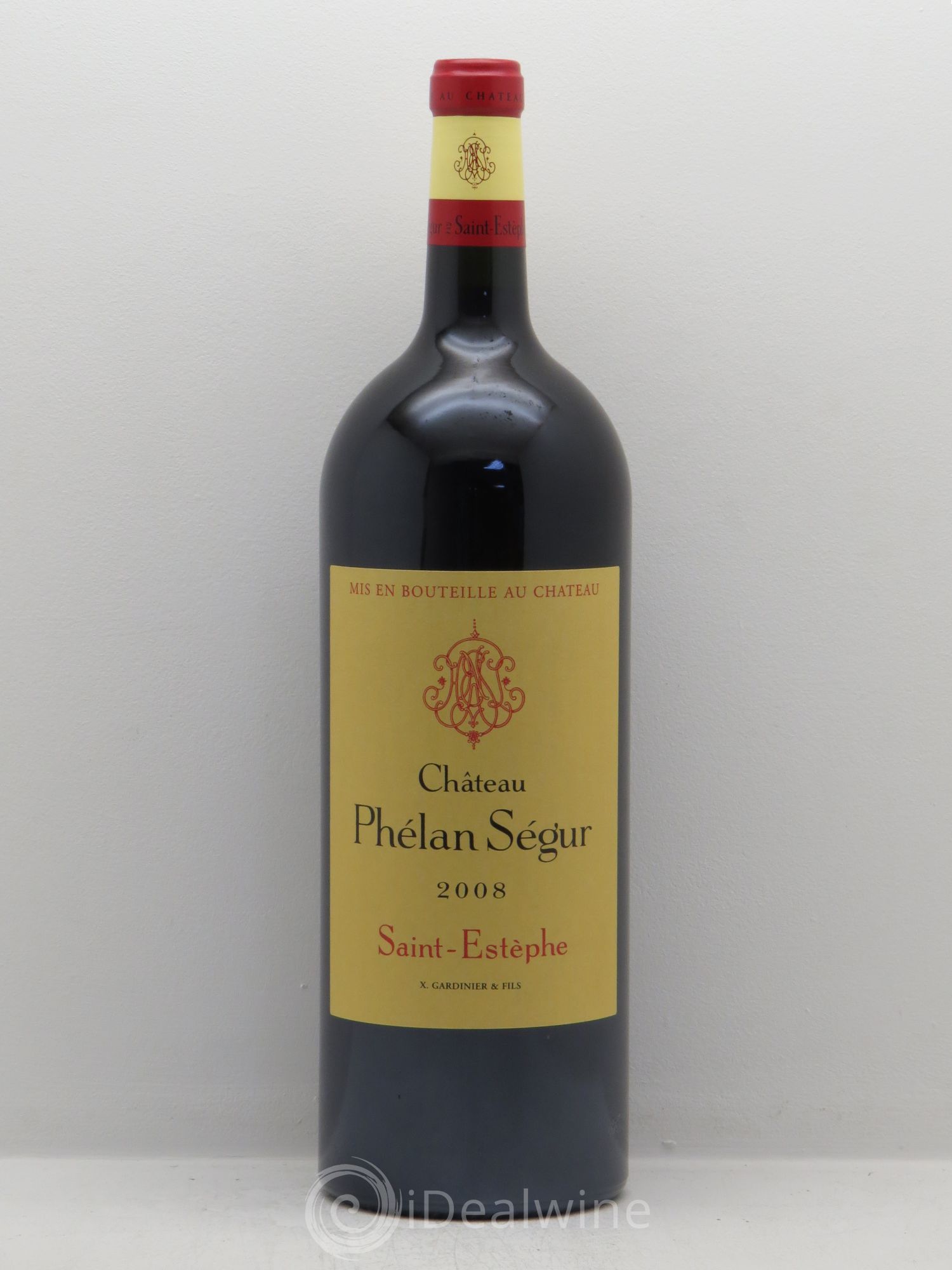 Château Phélan Ségur 2008 - Lot de 1 magnum - 0