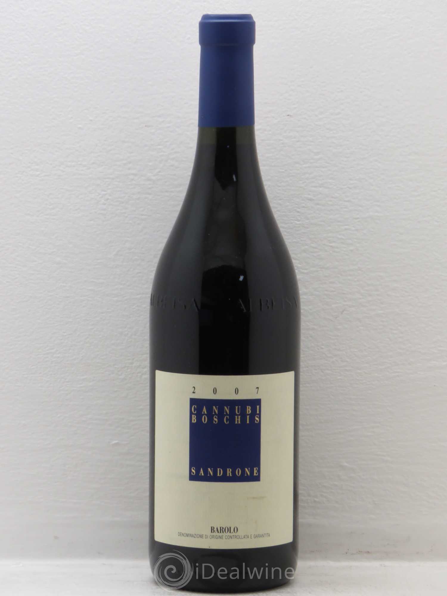Barolo DOCG Aleste (anciennement Cannubi Boschis) Luciano Sandrone 2007 - Lot de 1 bouteille - 0