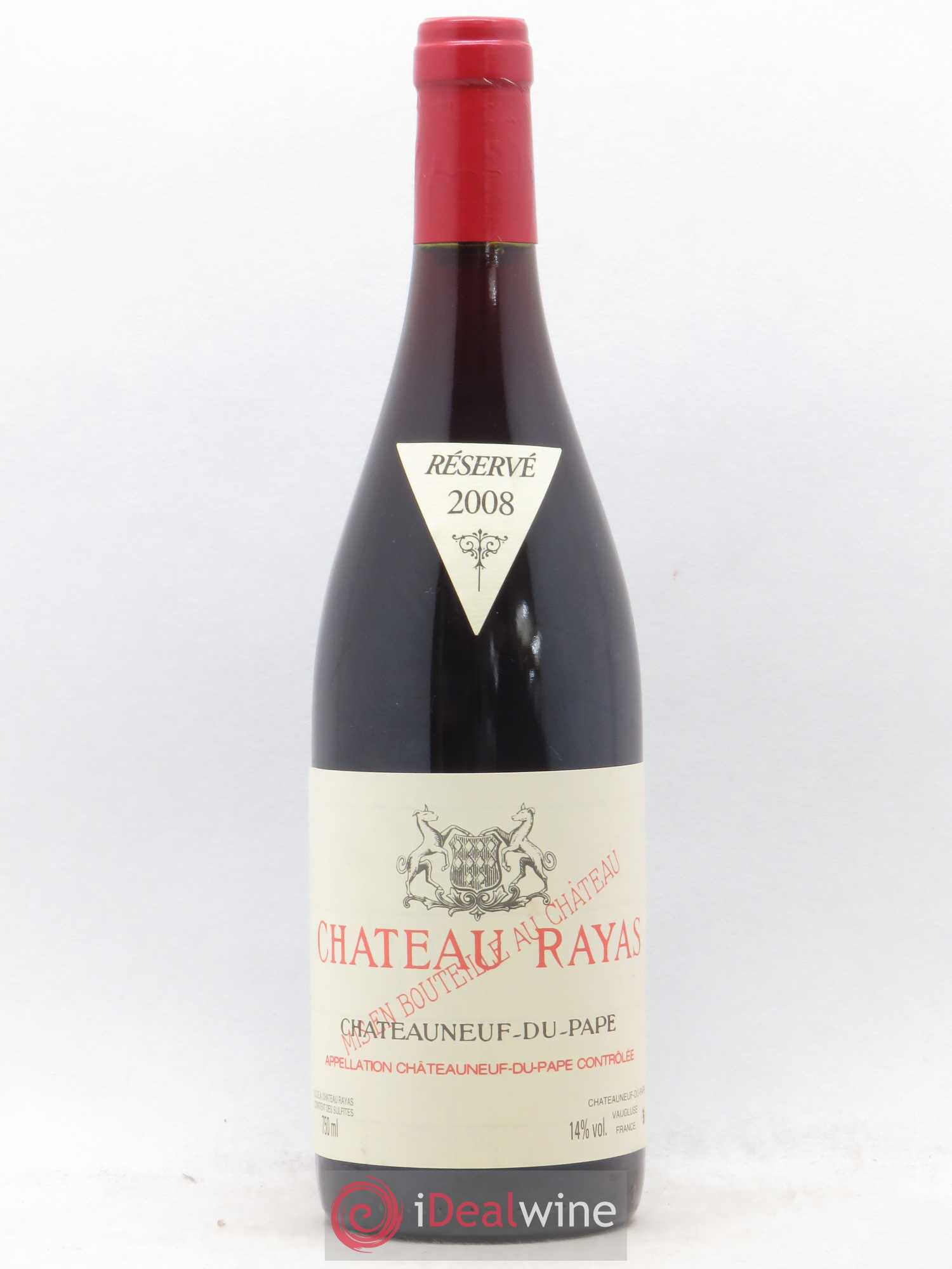 Châteauneuf-du-Pape Château Rayas Emmanuel Reynaud 2008 - Lot de 1 bouteille - 0