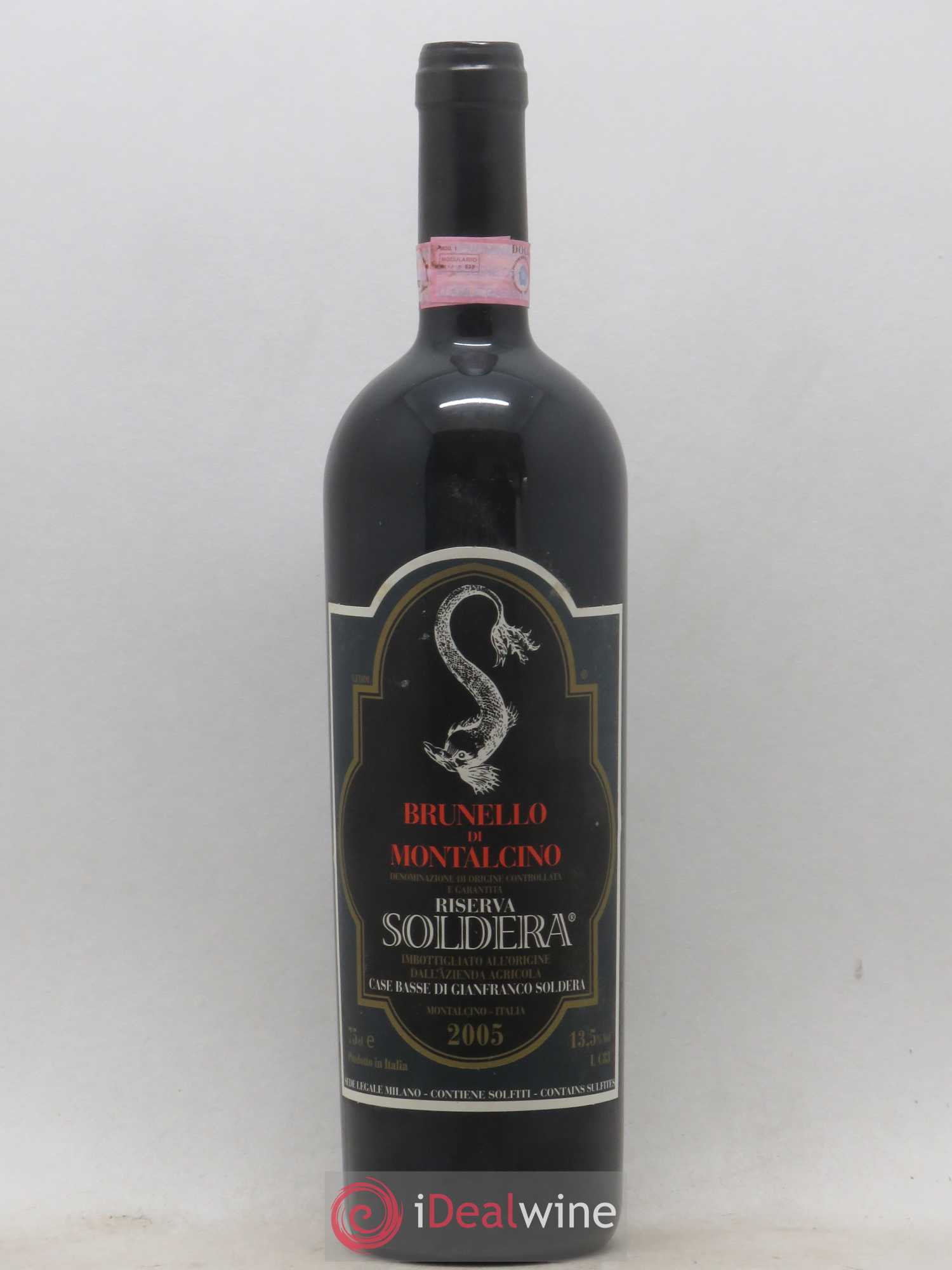 Brunello di Montalcino DOCG Riserva Soldera Case Basse - Gianfranco Soldera 2005 - Lot de 1 bouteille - 0