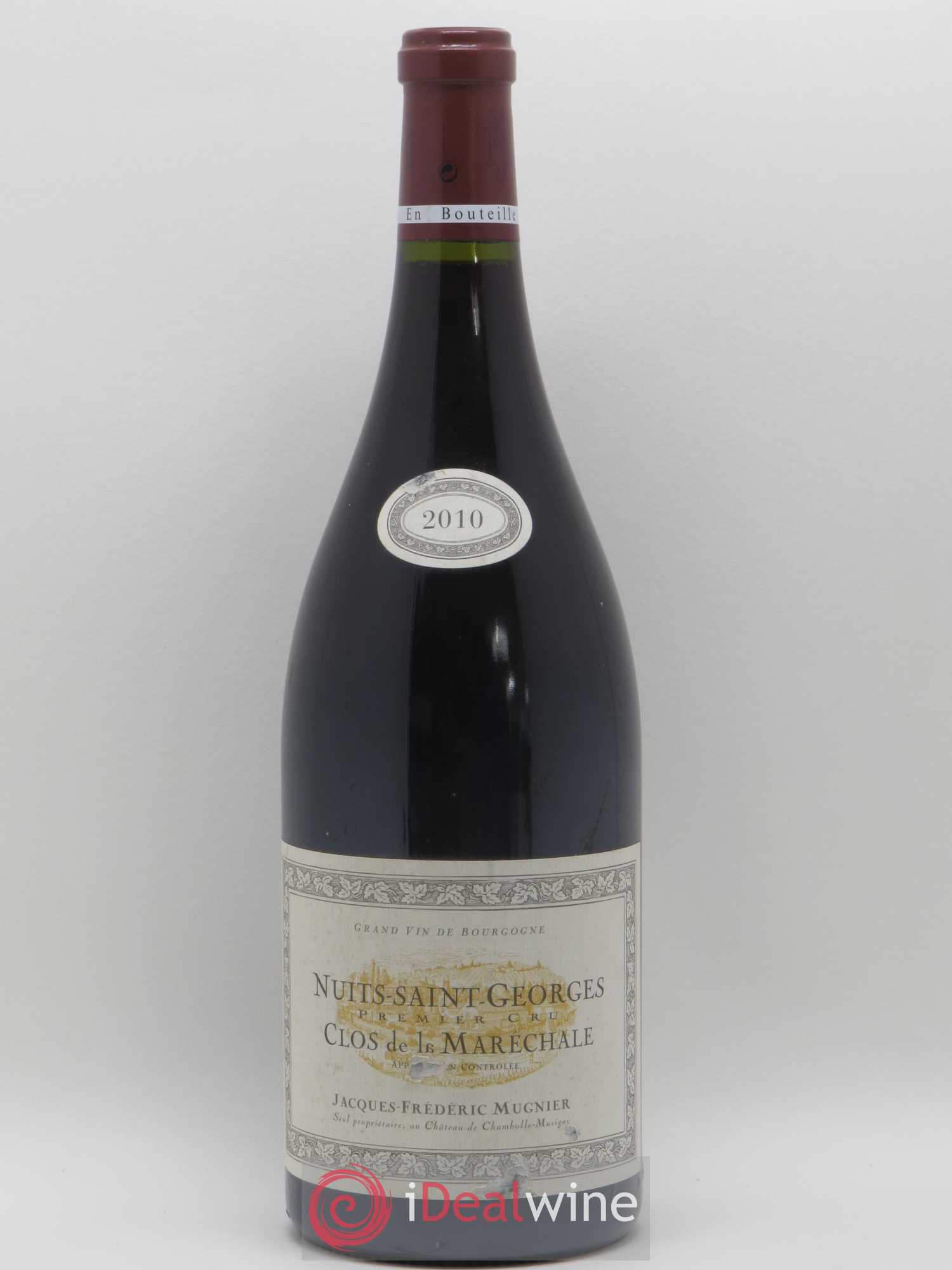 Nuits-Saint-Georges 1er Cru Clos de La Maréchale Jacques-Frédéric Mugnier 2010 - Lot de 1 magnum - 0