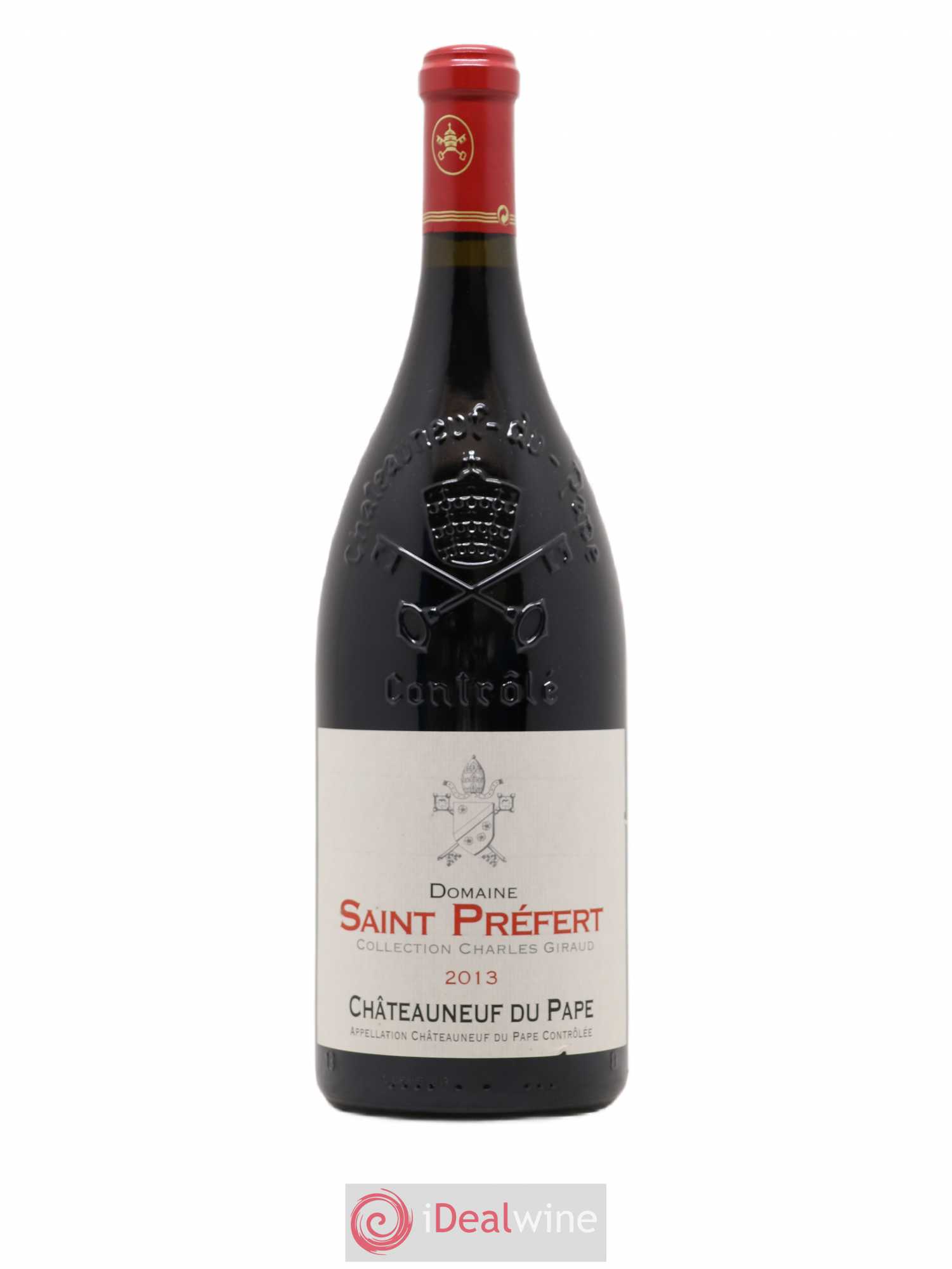 Châteauneuf-du-Pape Collection Charles Giraud Domaine Saint-Préfert 2013 - Lot de 1 magnum - 0