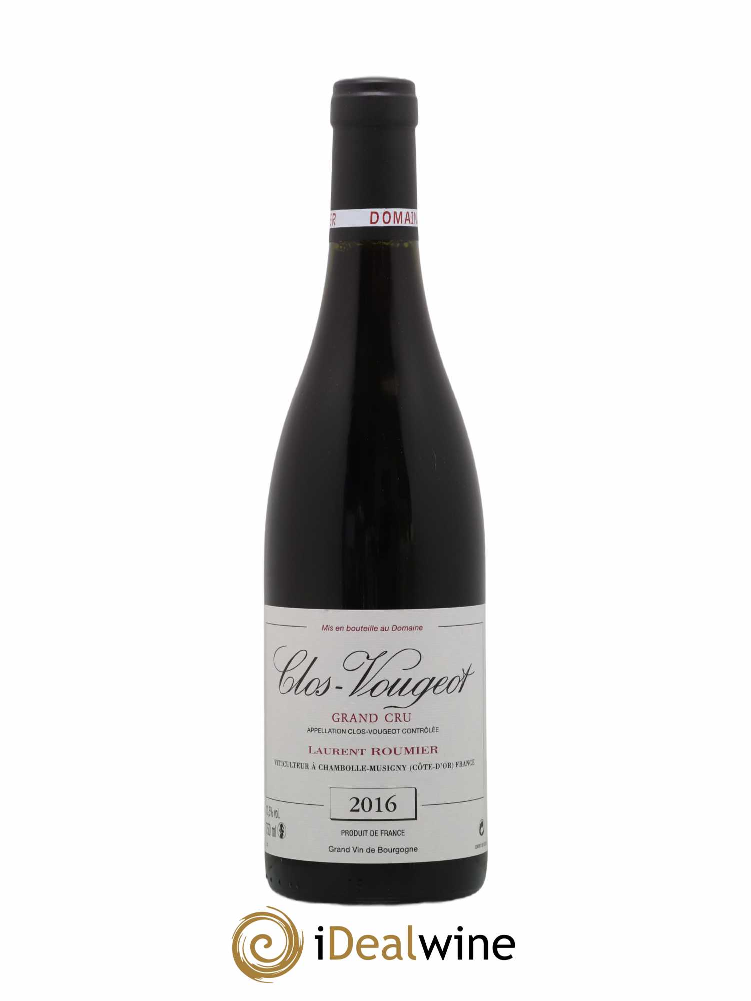 Clos de Vougeot Grand Cru Laurent Roumier 2016 - Lot de 1 bouteille - 0