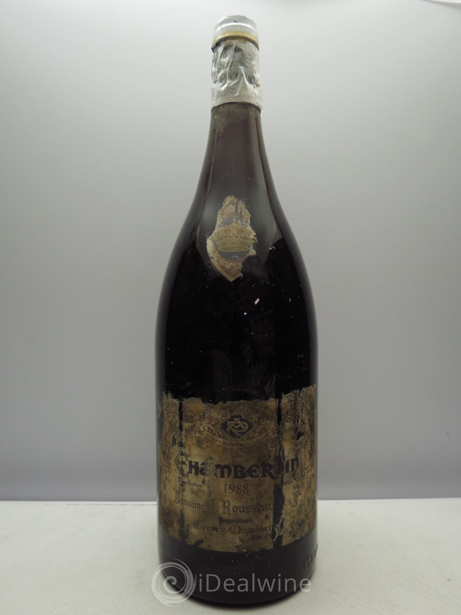 Chambertin Grand Cru Armand Rousseau (Domaine) (caps.scotchée) 1988 - Lot de 1 magnum - 0