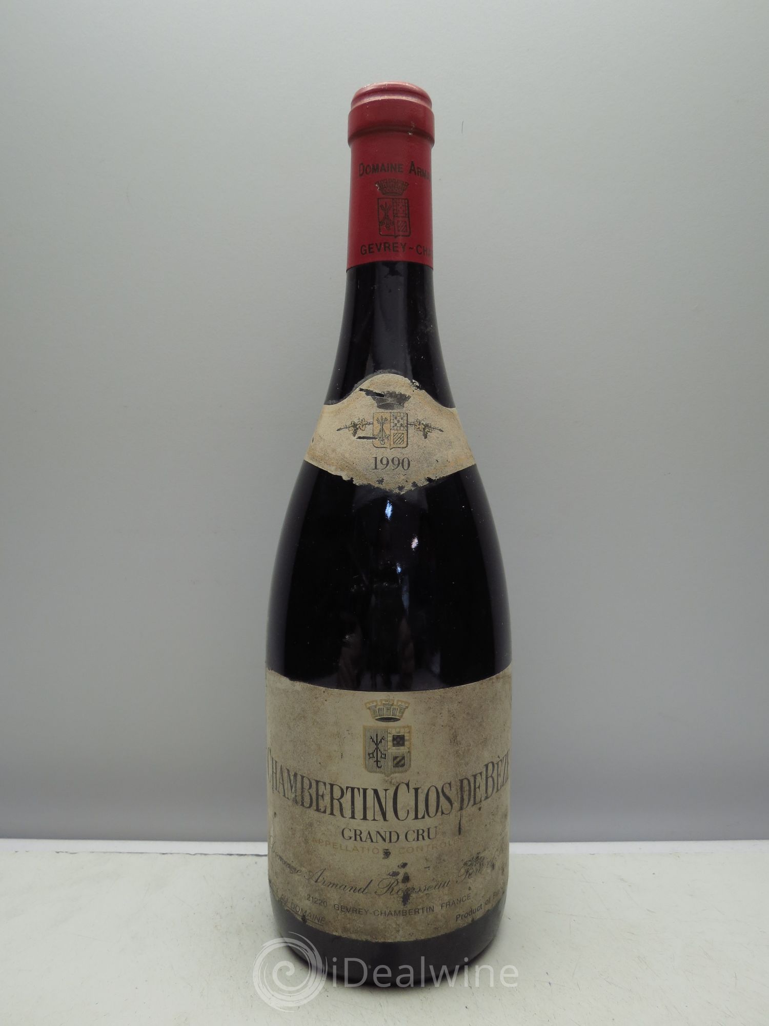 Chambertin Clos de Bèze Grand Cru Armand Rousseau (Domaine) 1990 - Lot de 1 bouteille - 0