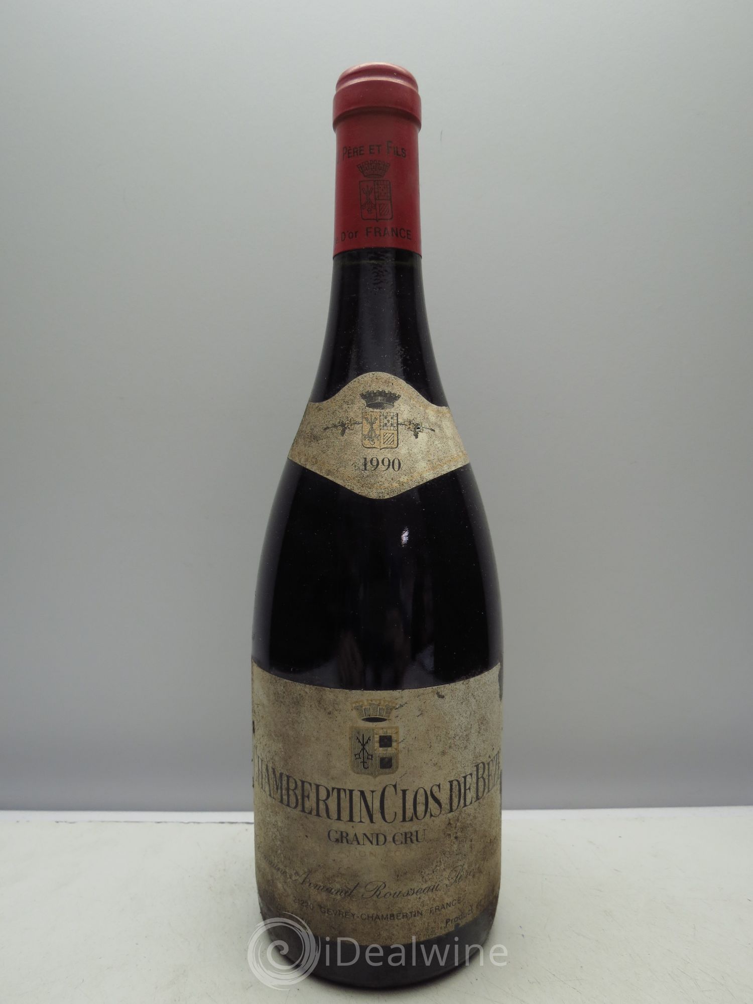 Chambertin Clos de Bèze Grand Cru Armand Rousseau (Domaine) 1990 - Lot de 1 bouteille - 0
