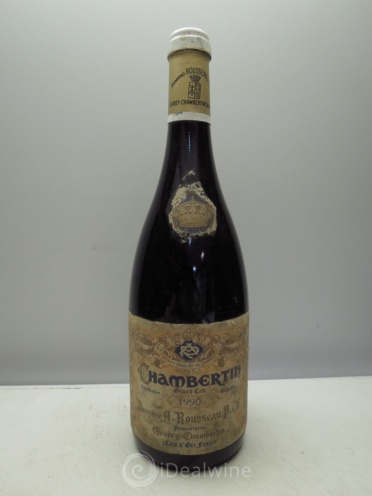 Chambertin Grand Cru Armand Rousseau (Domaine) 1990 - Lot de 1 bouteille - 0