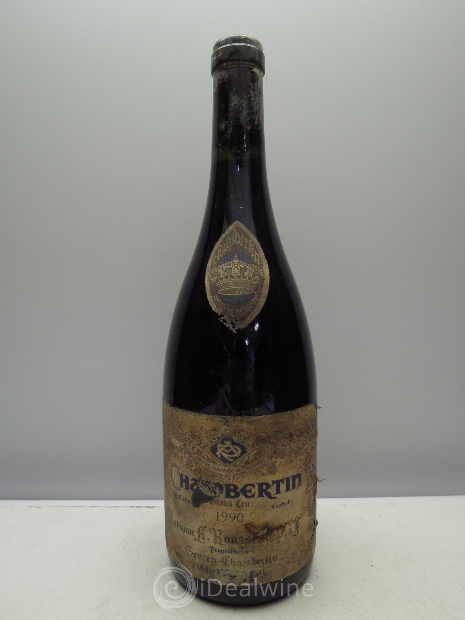 Chambertin Grand Cru Armand Rousseau (Domaine) 1990 - Lot de 1 bouteille - 0