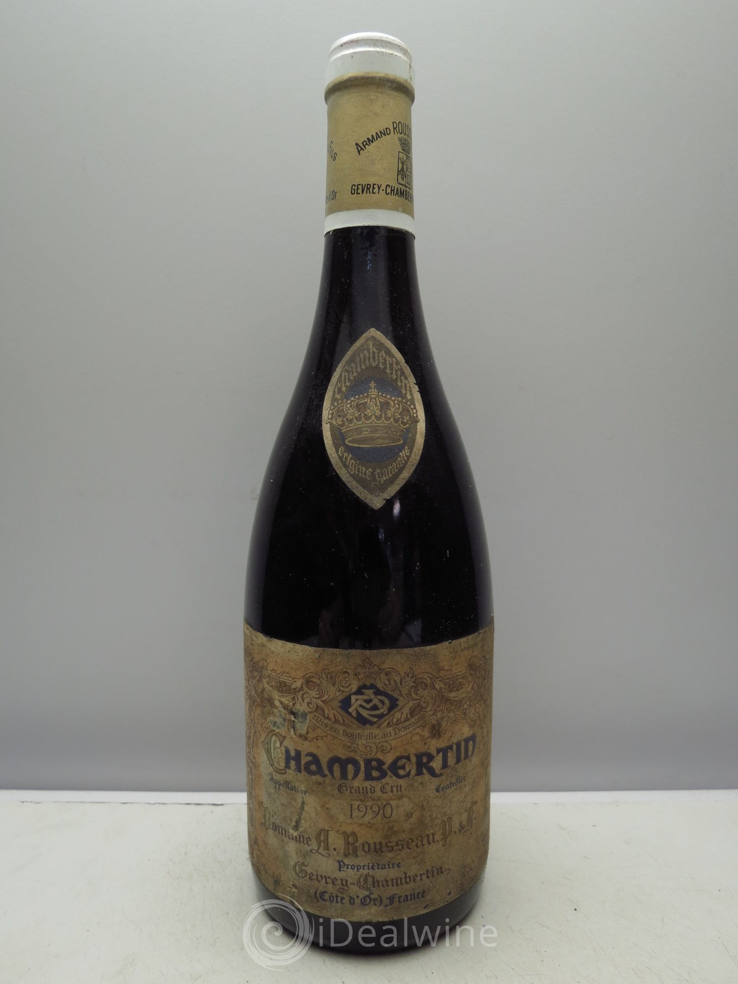 Chambertin Grand Cru Armand Rousseau (Domaine) 1990 - Lot de 1 bouteille - 0