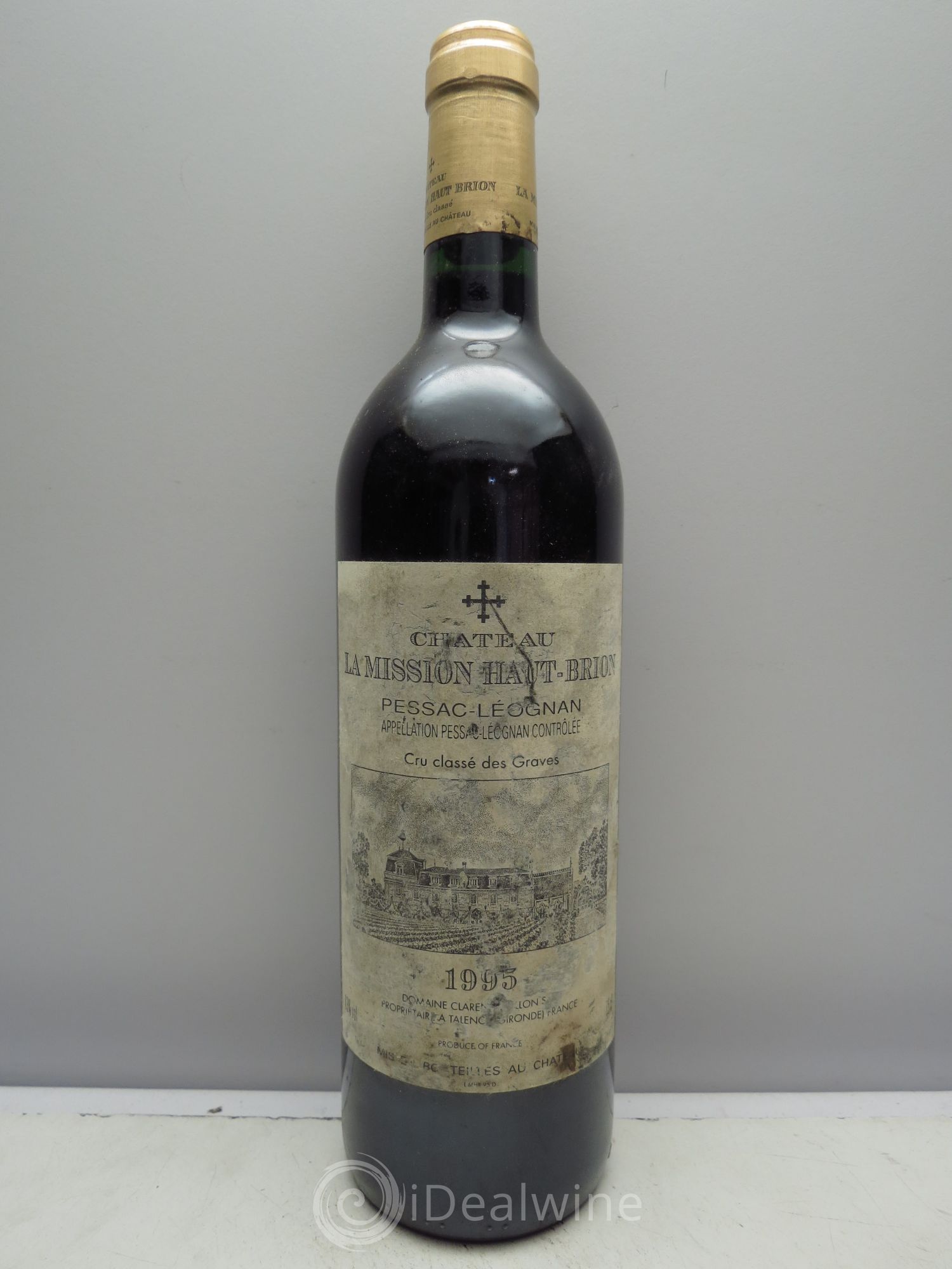 Château la Mission Haut-Brion Cru Classé de Graves 1995 - Lot de 6 bouteilles - 0