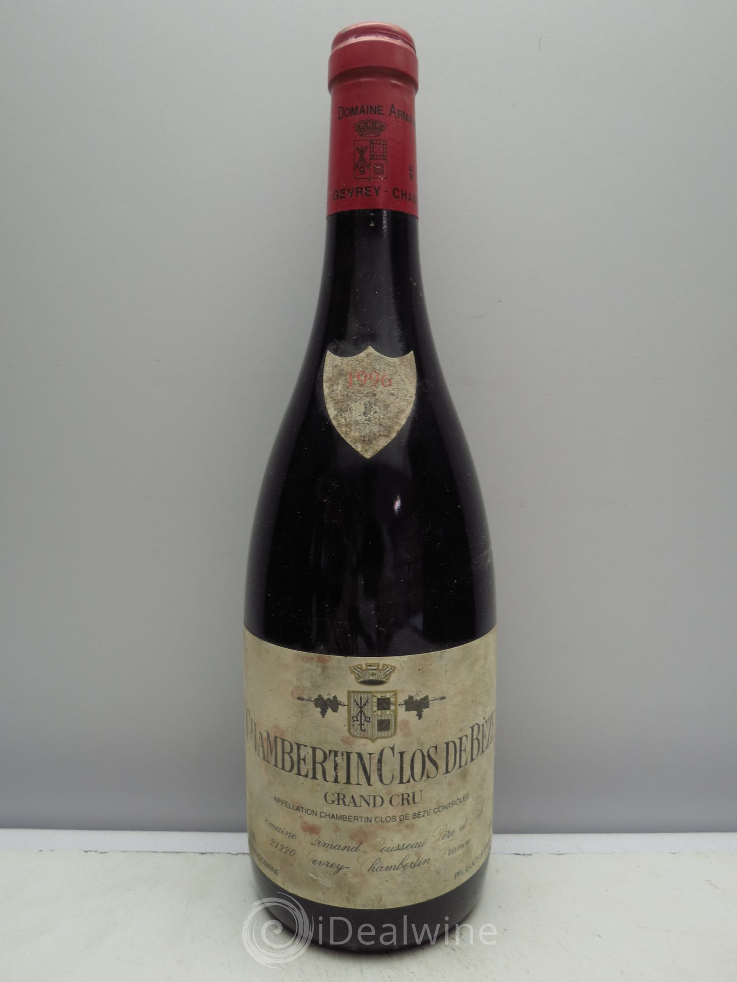 Chambertin Clos de Bèze Grand Cru Armand Rousseau (Domaine) 1996 - Lot de 1 bouteille - 0