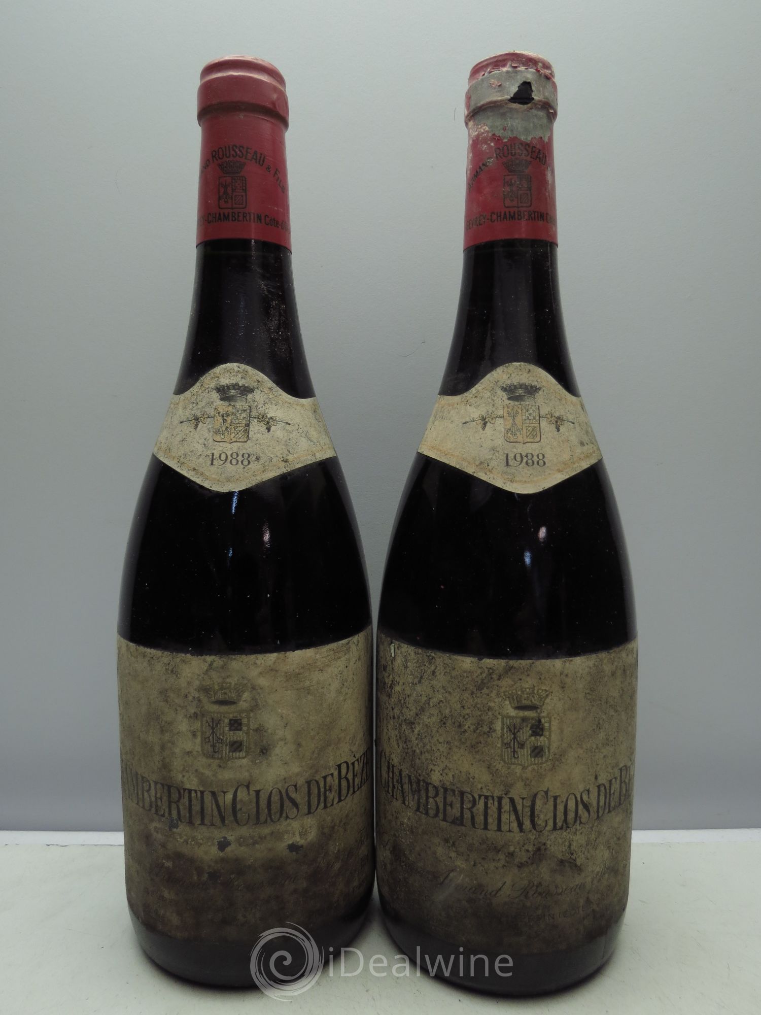 Chambertin Clos de Bèze Grand Cru Armand Rousseau (Domaine) 1988 - Lot de 2 bouteilles - 0