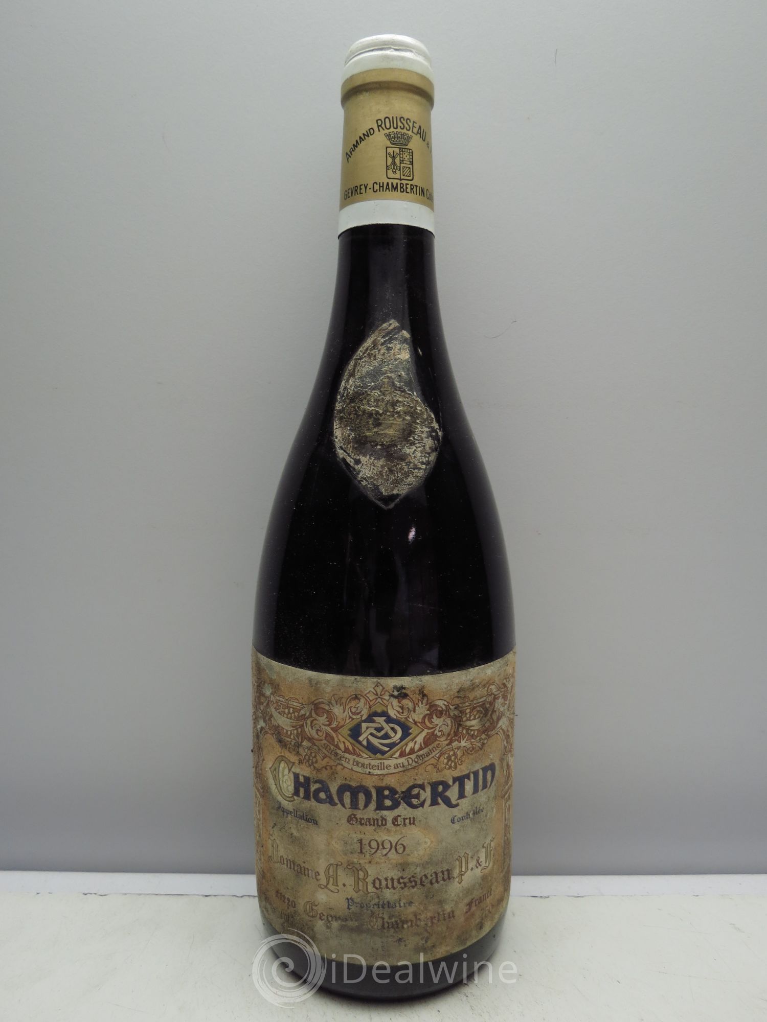 Chambertin Grand Cru Armand Rousseau (Domaine) 1996 - Lot de 1 bouteille - 0
