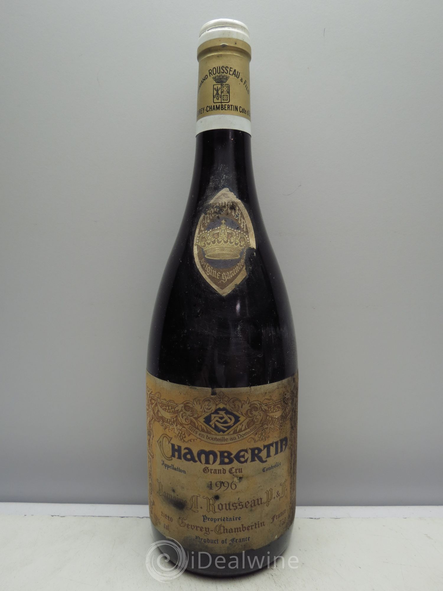 Chambertin Grand Cru Armand Rousseau (Domaine) 1996 - Lot de 1 bouteille - 0