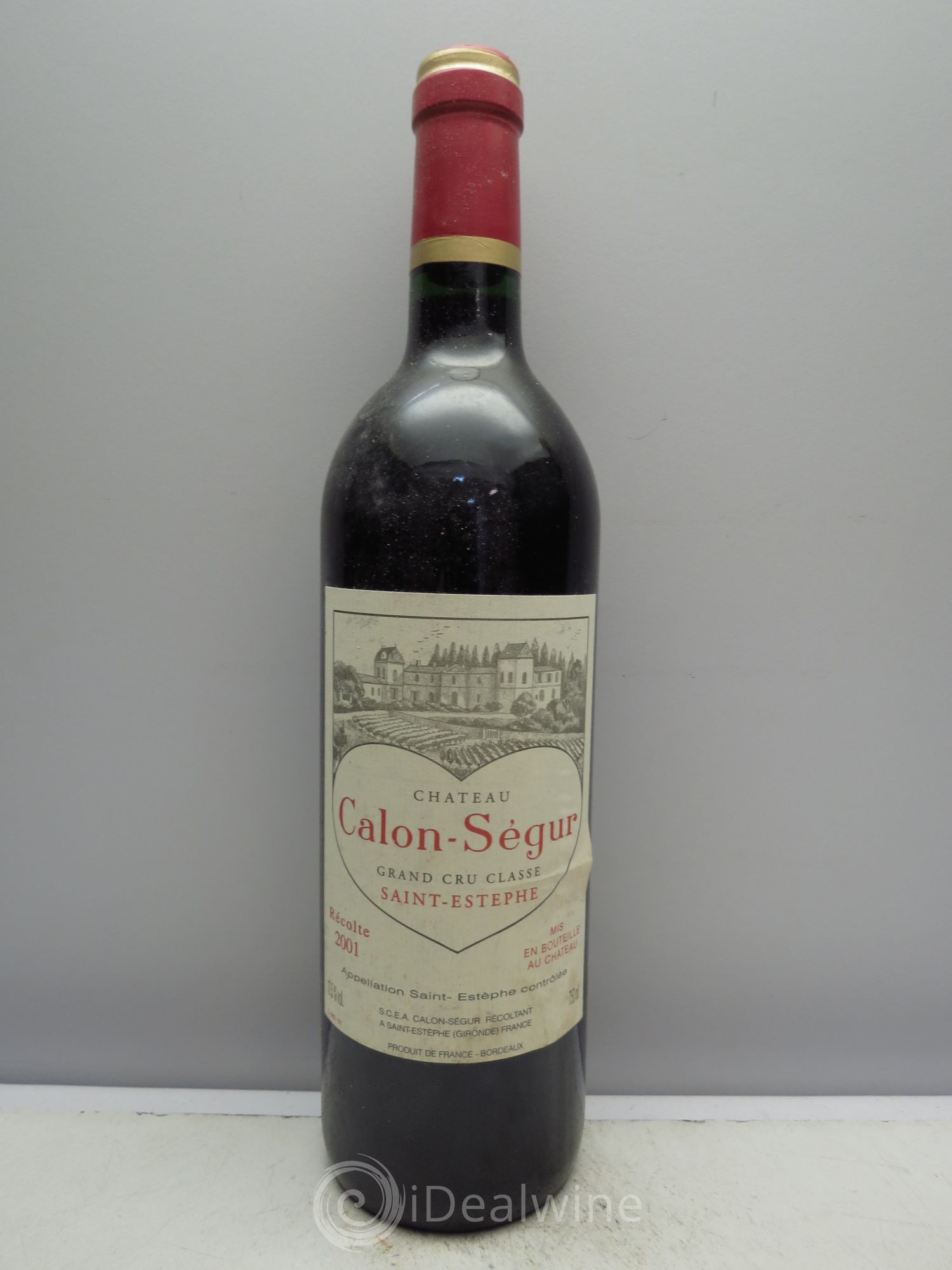 Château Calon Ségur 3ème Grand Cru Classé 2001 - Lot de 12 bouteilles - 0