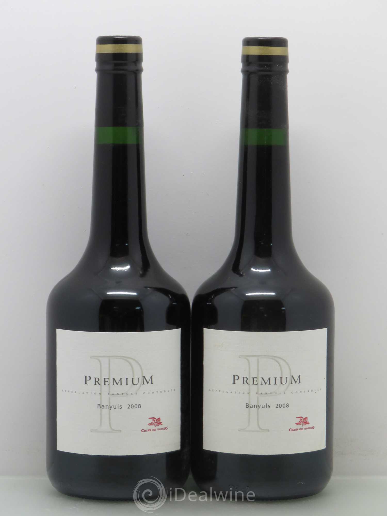 Banyuls Templiers Premium 2008 - Posten von 5 Flaschen - 2