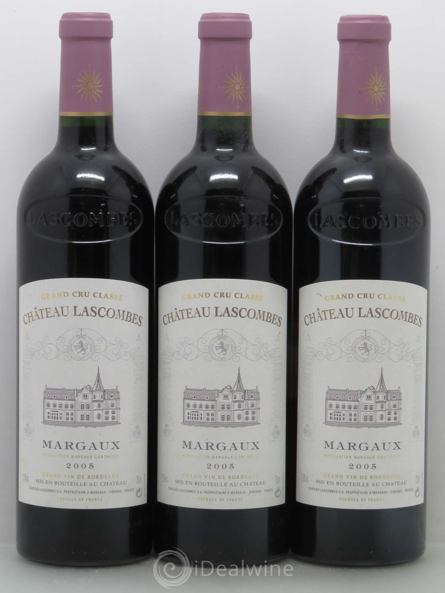Château Lascombes 2ème Grand Cru Classé 2005 - Lot de 6 bouteilles - 1