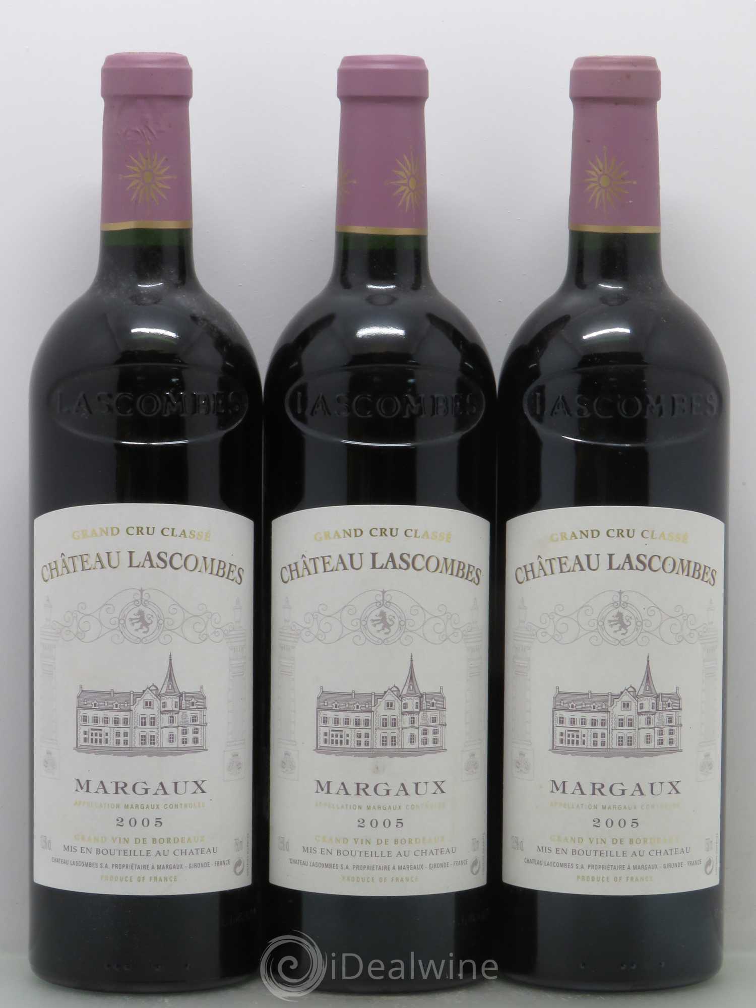 Château Lascombes 2ème Grand Cru Classé 2005 - Lot de 6 bouteilles - 2
