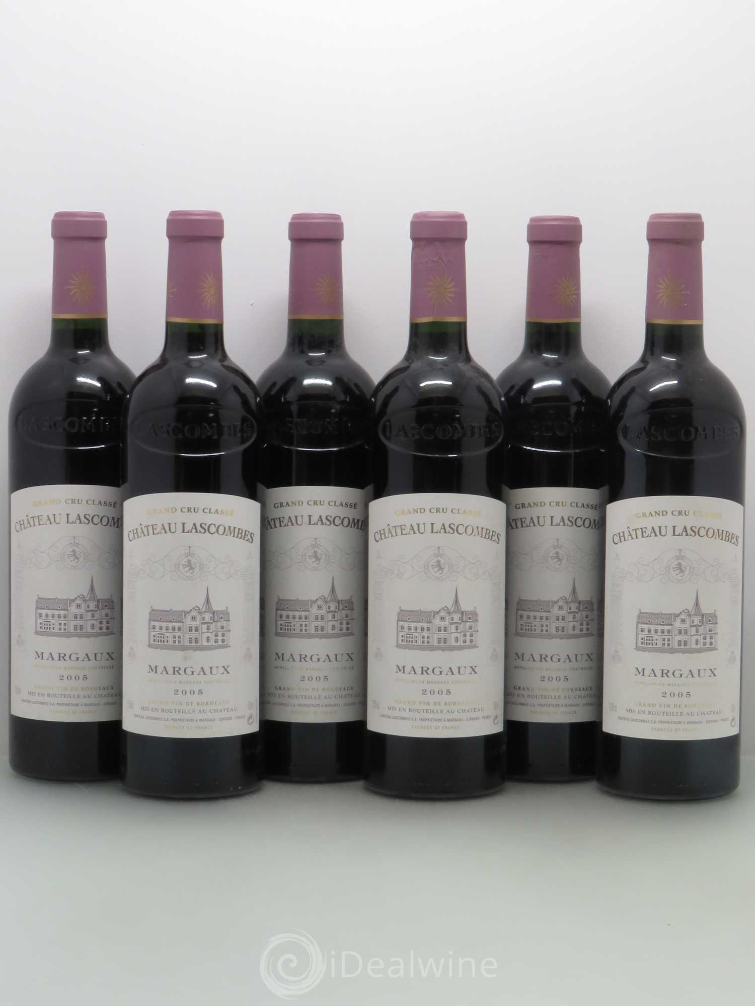 Château Lascombes 2ème Grand Cru Classé 2005 - Lot de 6 bouteilles - 0