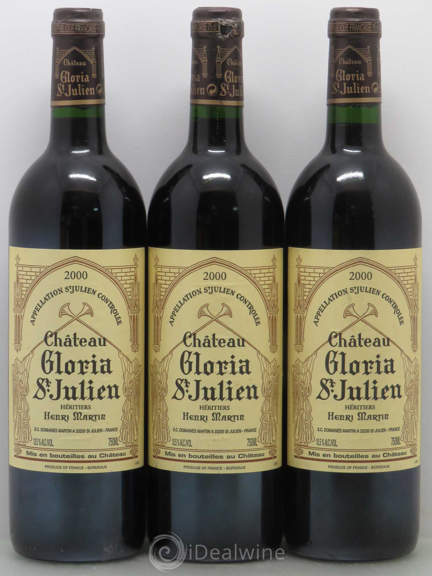Château Gloria 2000 - Lot de 12 bouteilles - 2