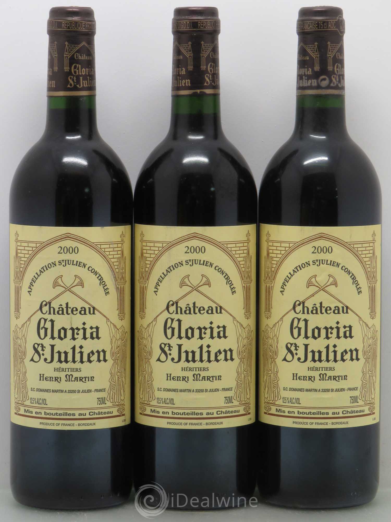 Château Gloria 2000 - Lot de 12 bouteilles - 4