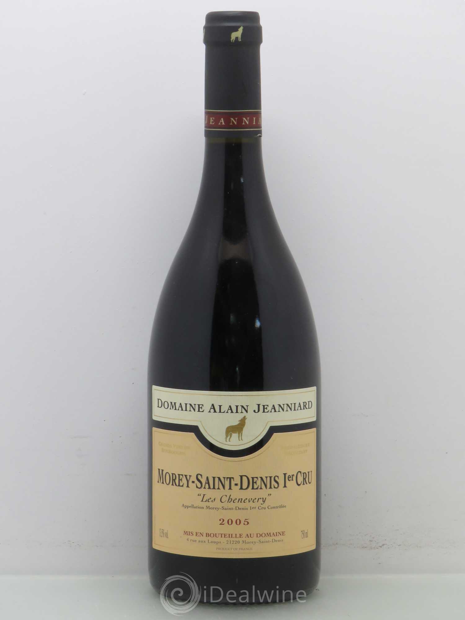 Morey-Saint-Denis 1er Cru Jeanniard Les Chenevery 2005 - Posten von 1 Flasche - 0