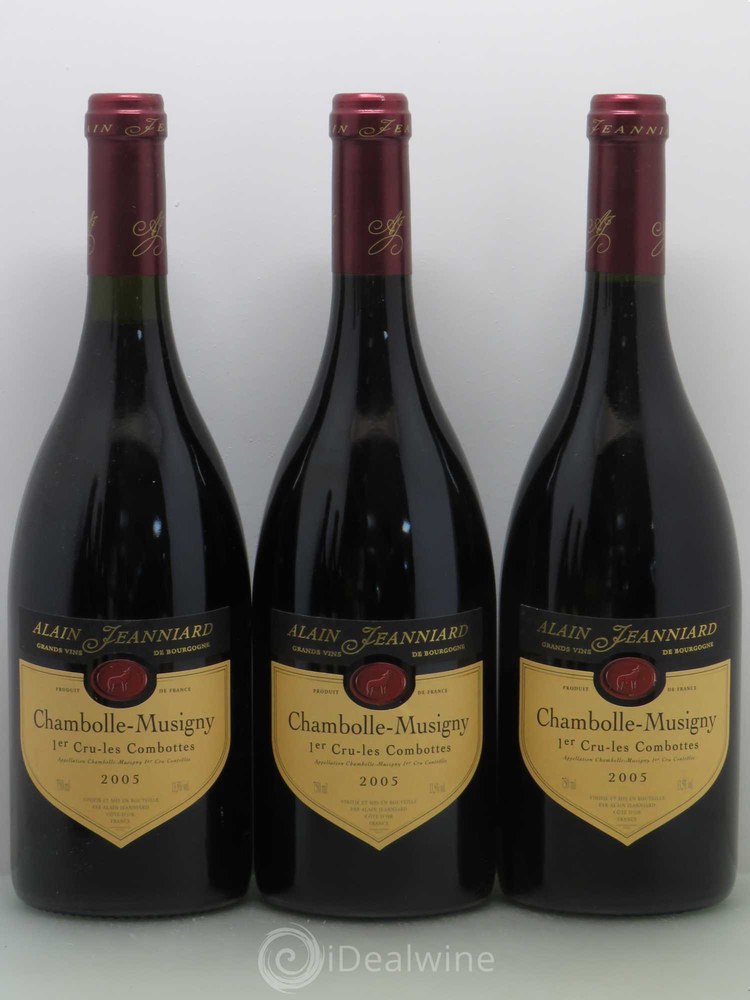 Chambolle-Musigny 1er Cru Jeanniard Les Combottes 2005 - Posten von 6 Flaschen - 1