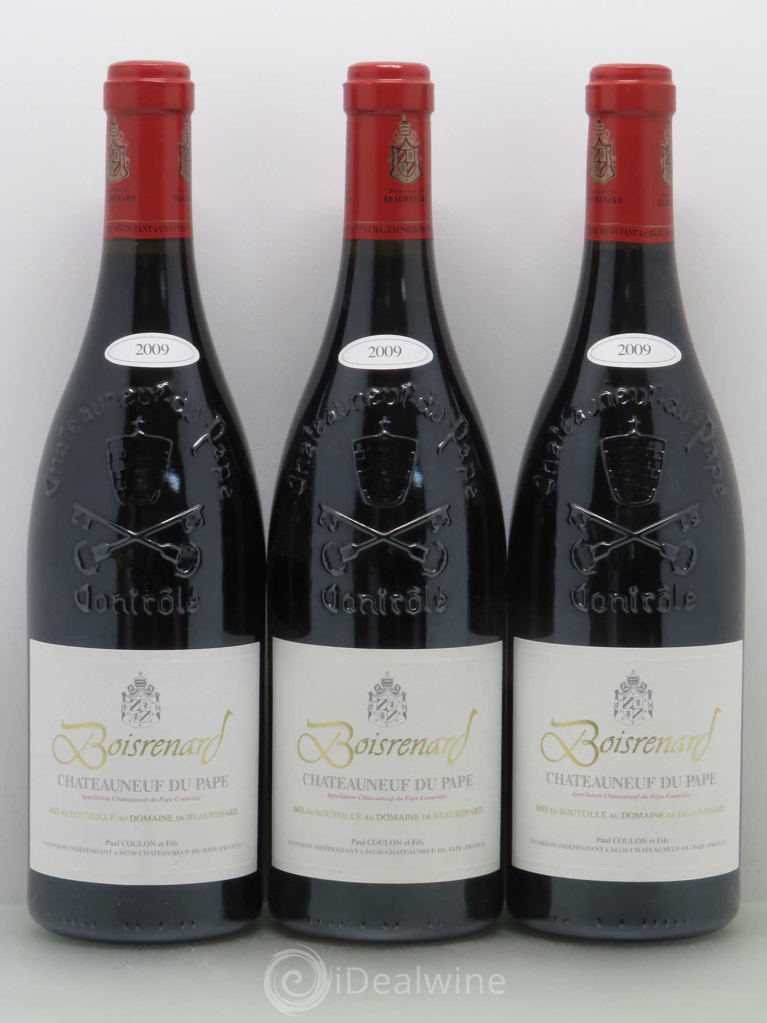 Châteauneuf-du-Pape Cuvée Boisrenard Beaurenard (Domaine de) 2009 - Lot de 6 bouteilles - 1
