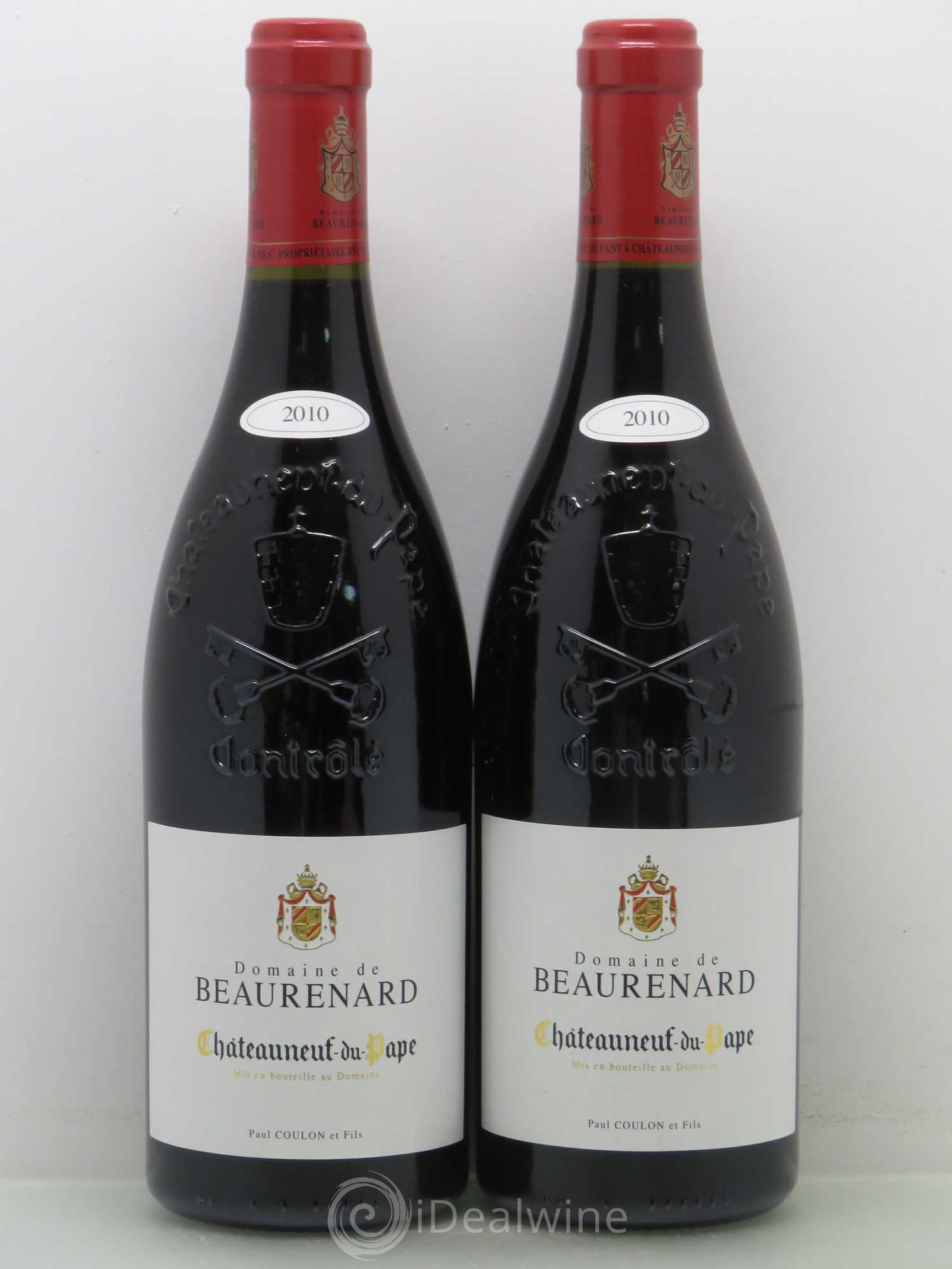Châteauneuf-du-Pape Beaurenard (Domaine de) 2010 - Lot de 5 bouteilles - 2
