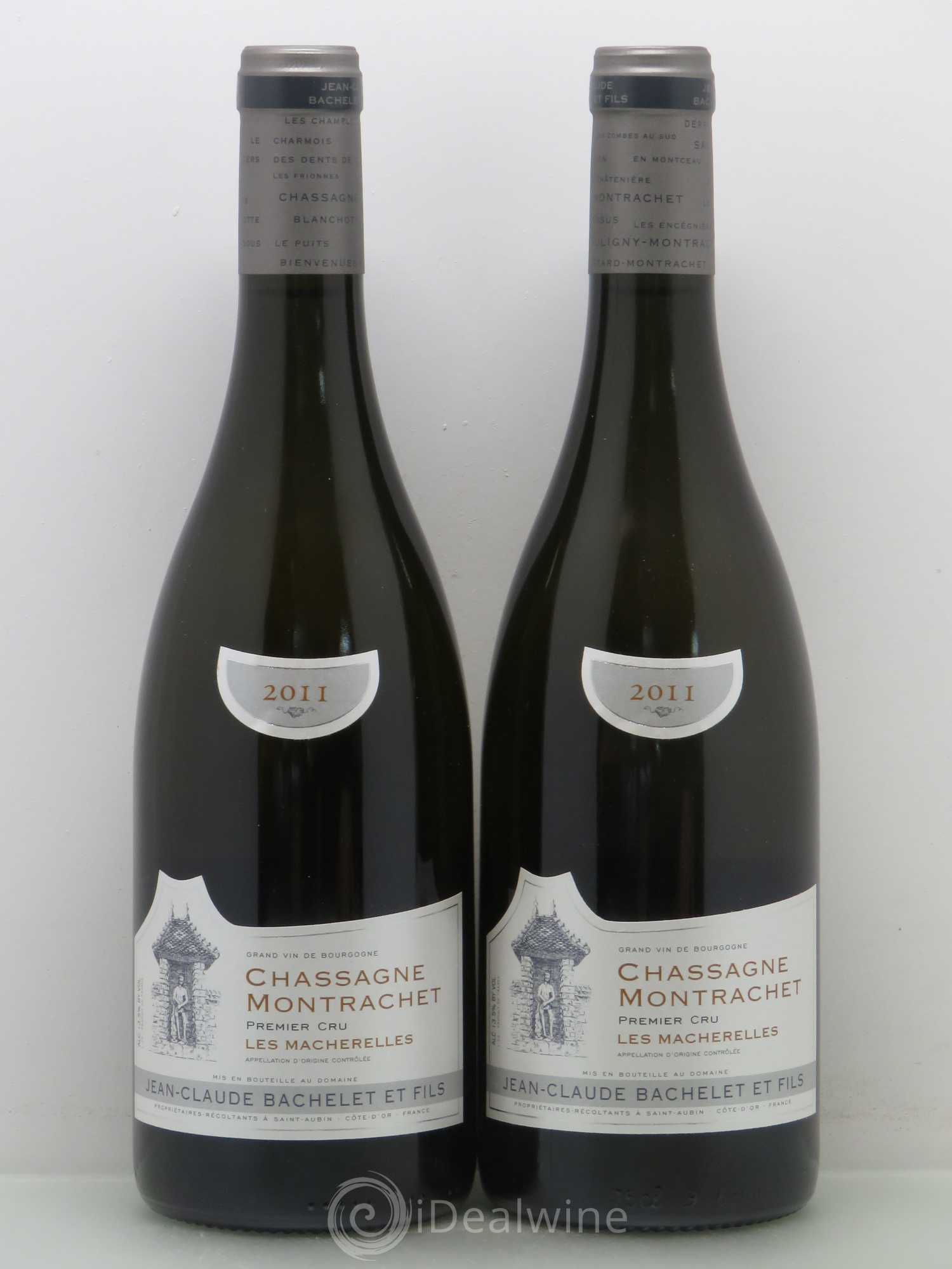 Chassagne-Montrachet 1er Cru Bachelet Les Macherelles 2011 - Posten von 2 Flaschen - 0