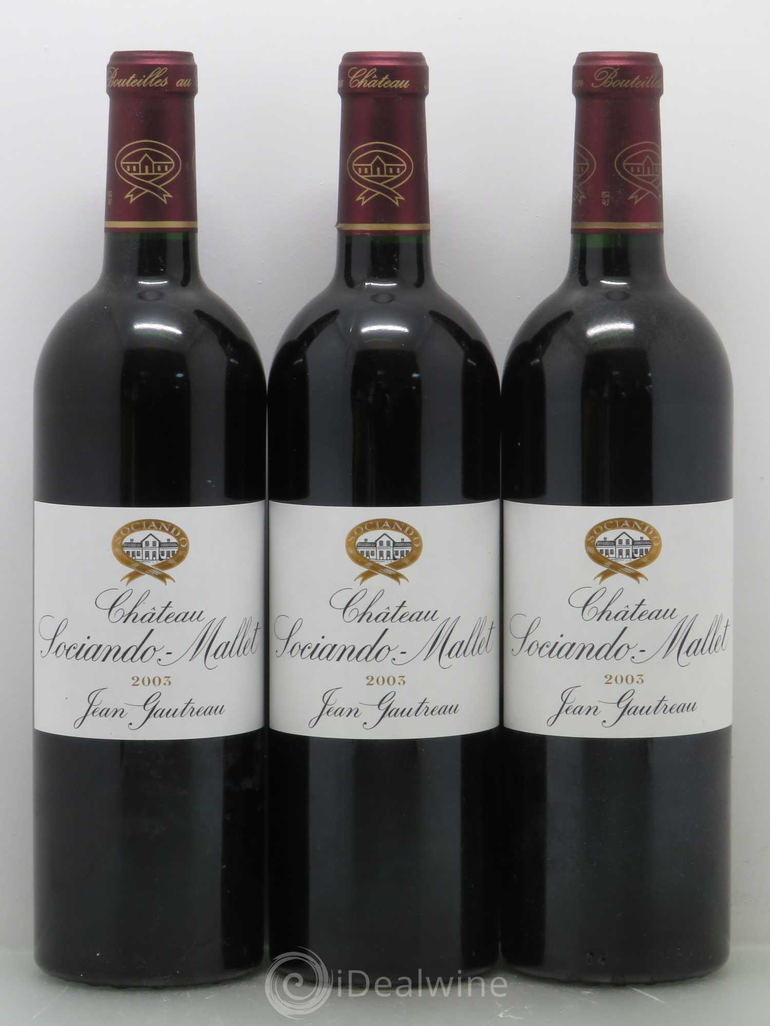 Château Sociando Mallet 2003 - Lot de 12 bouteilles - 4