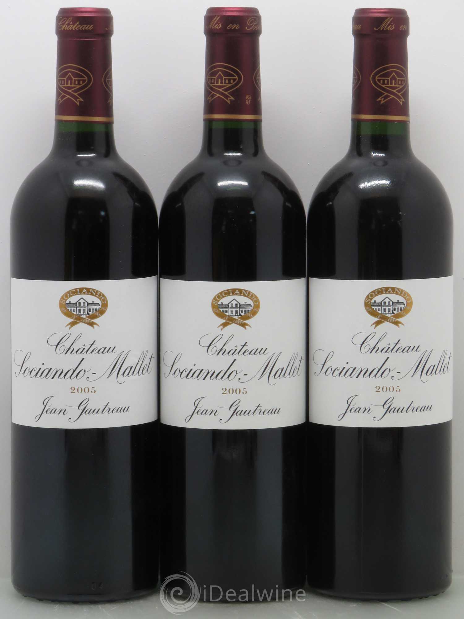 Château Sociando Mallet 2005 - Lot de 12 bouteilles - 3