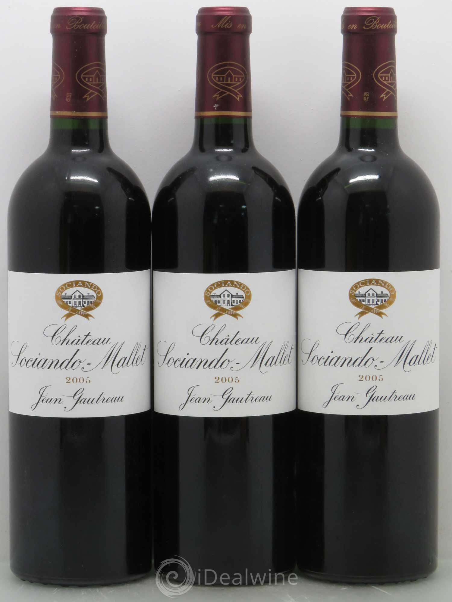 Château Sociando Mallet 2005 - Lot de 12 bouteilles - 4