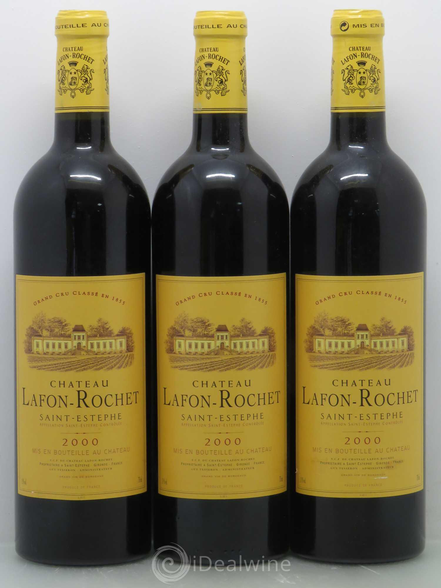 Château Lafon Rochet 4ème Grand Cru Classé 2000 - Lot de 12 bouteilles - 3
