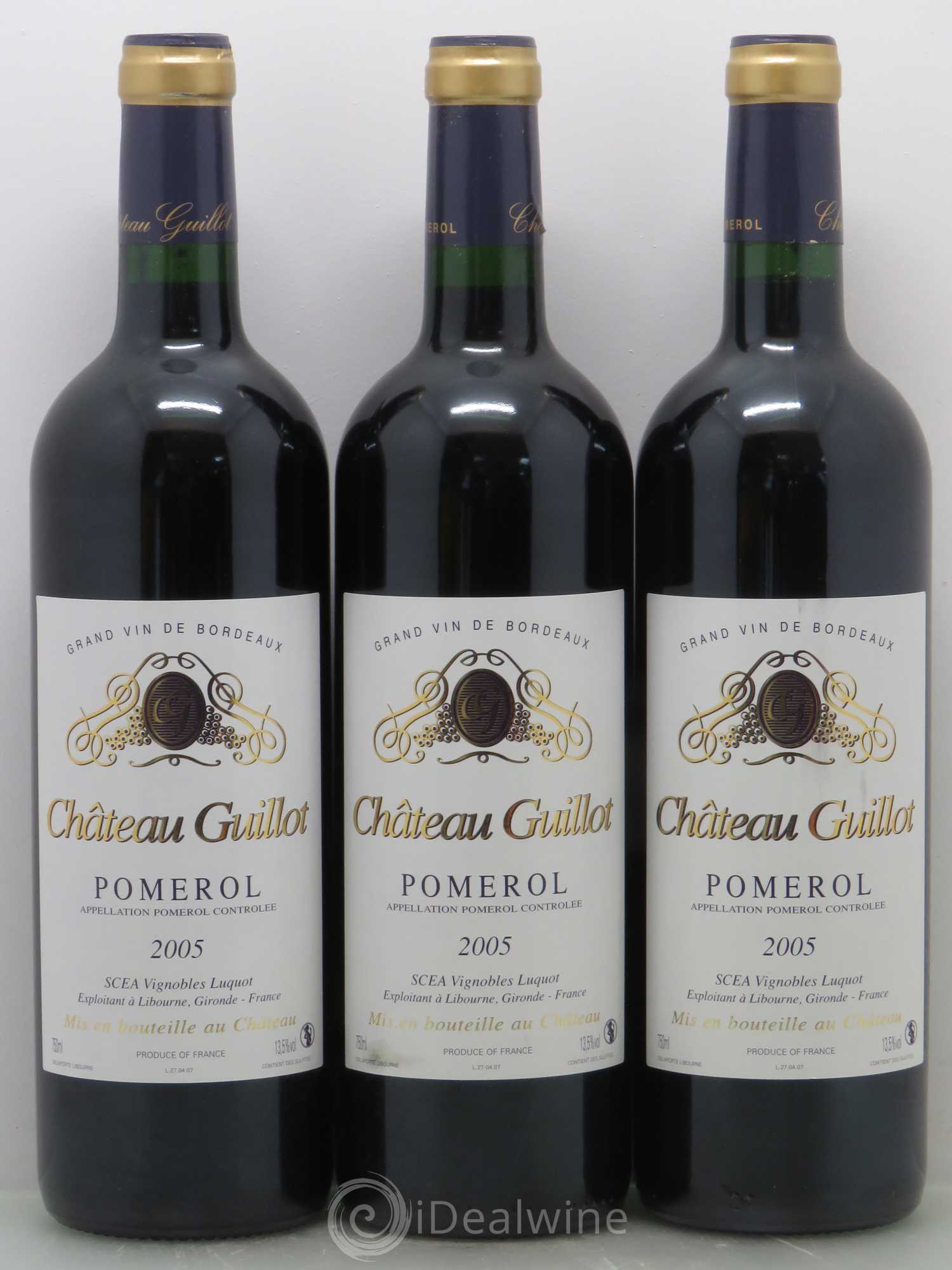 Château Guillot 2005 - Lot de 12 bouteilles - 3