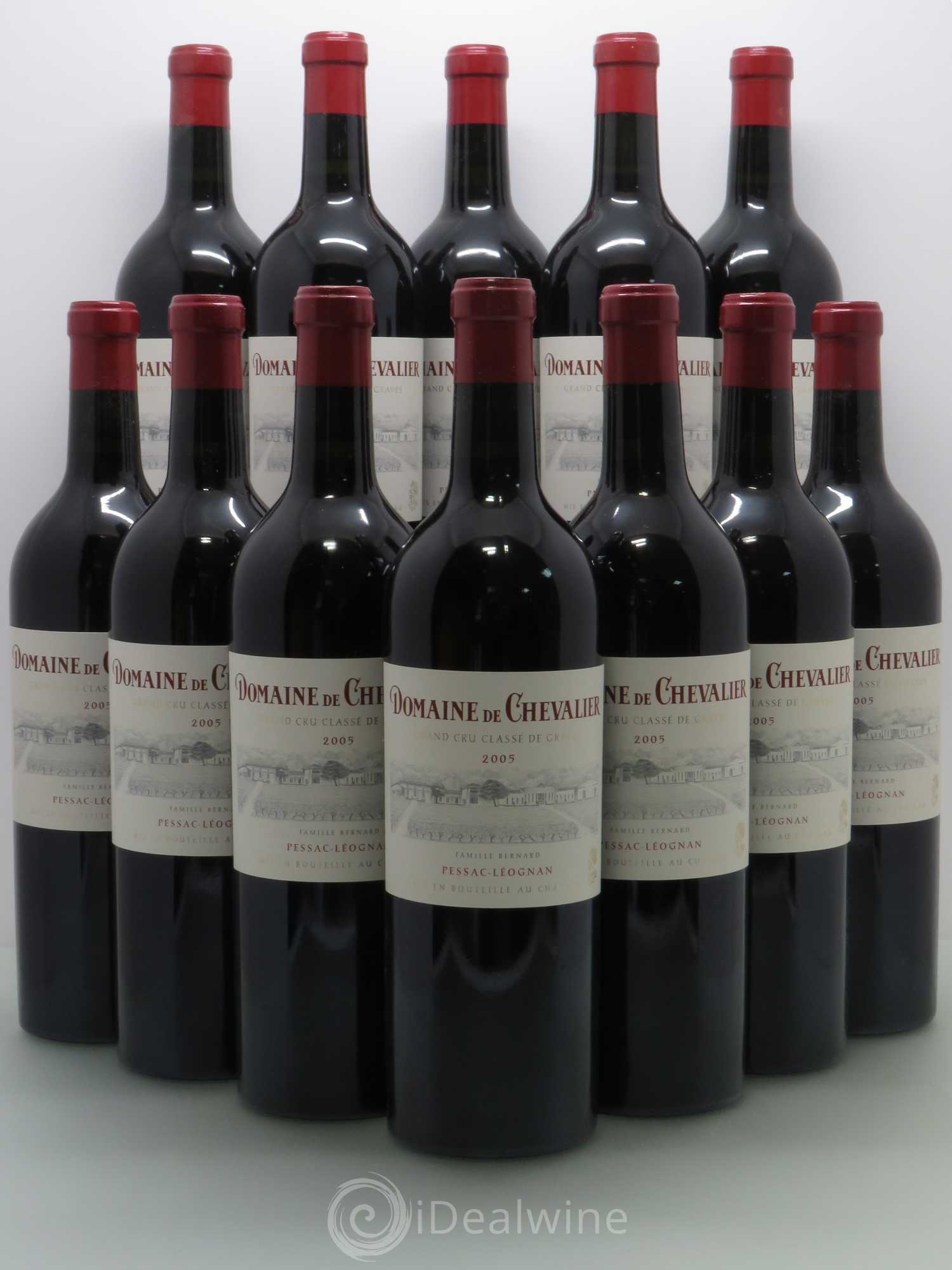 Domaine de Chevalier Cru Classé de Graves 2005 - Lot de 12 bouteilles - 0