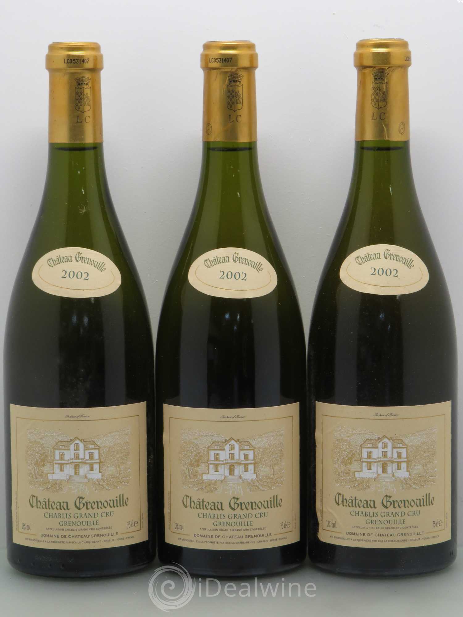 Chablis Grand Cru Château Grenouille 2002 - Posten von 6 Flaschen - 1