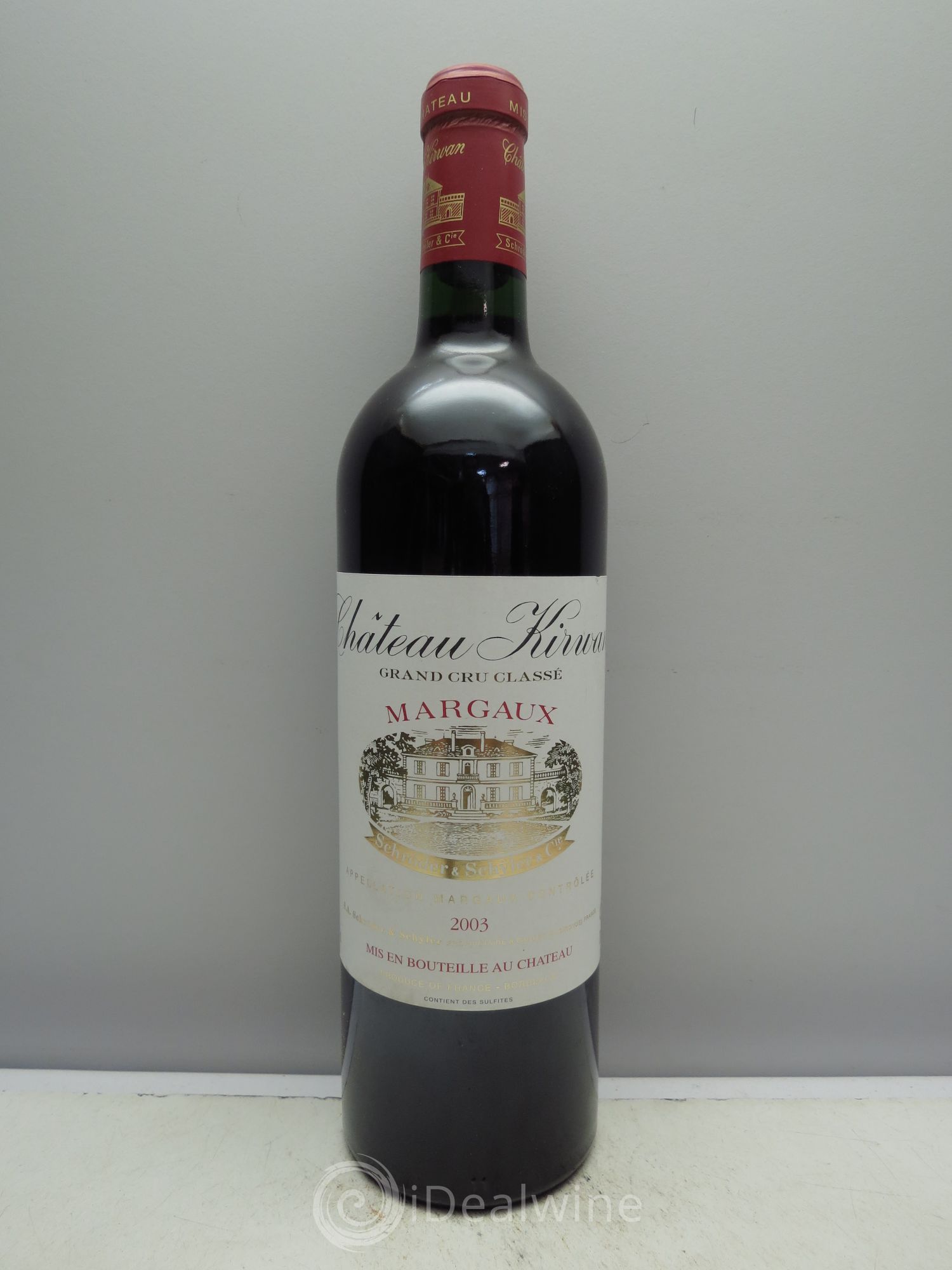Château Kirwan 3ème Grand Cru Classé 2003 - Lot de 6 bouteilles - 0