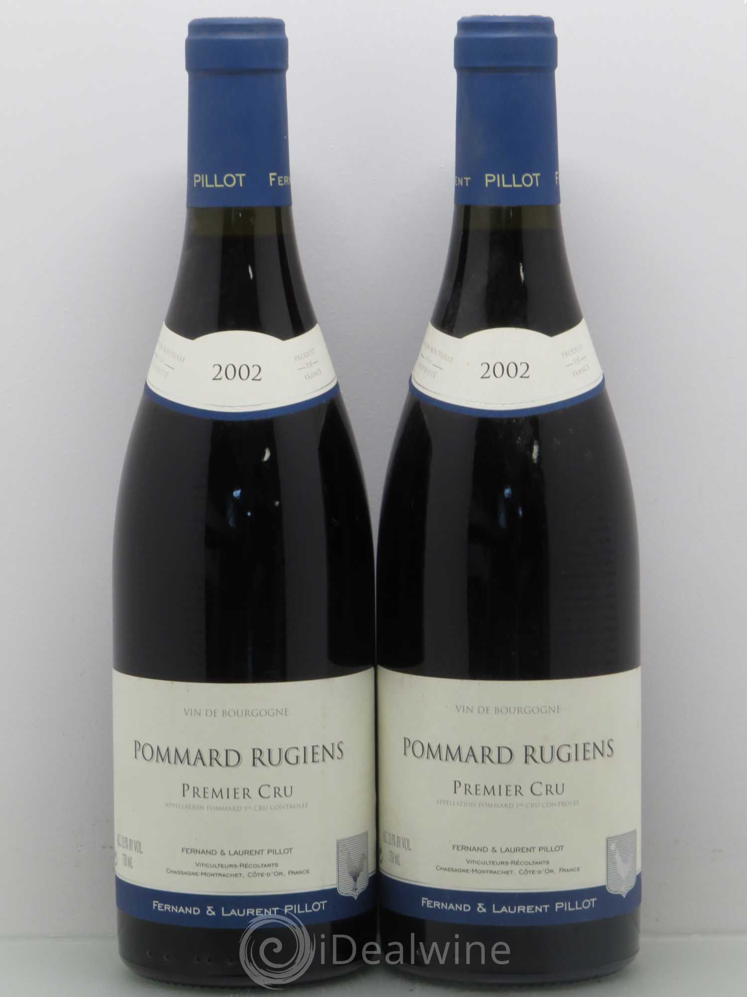 Pommard 1er Cru Pillot Rugiens 2002 - Lot de 2 bouteilles - 0
