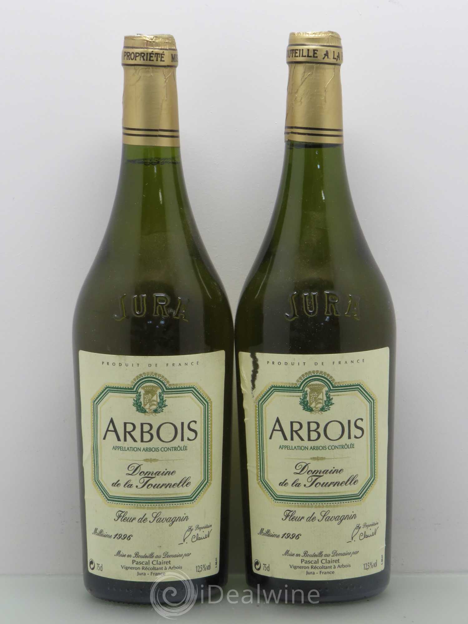 Arbois Clairet Fleur De Savagnin 1996 - Posten von 2 Flaschen - 0