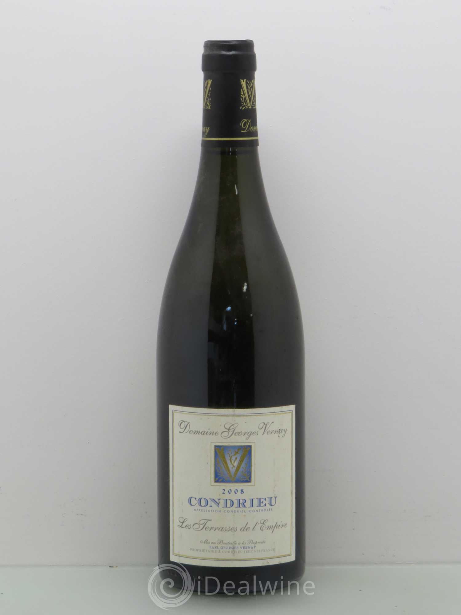Condrieu Terrasses de l'Empire Georges Vernay 2008 - Lot de 1 bouteille - 0