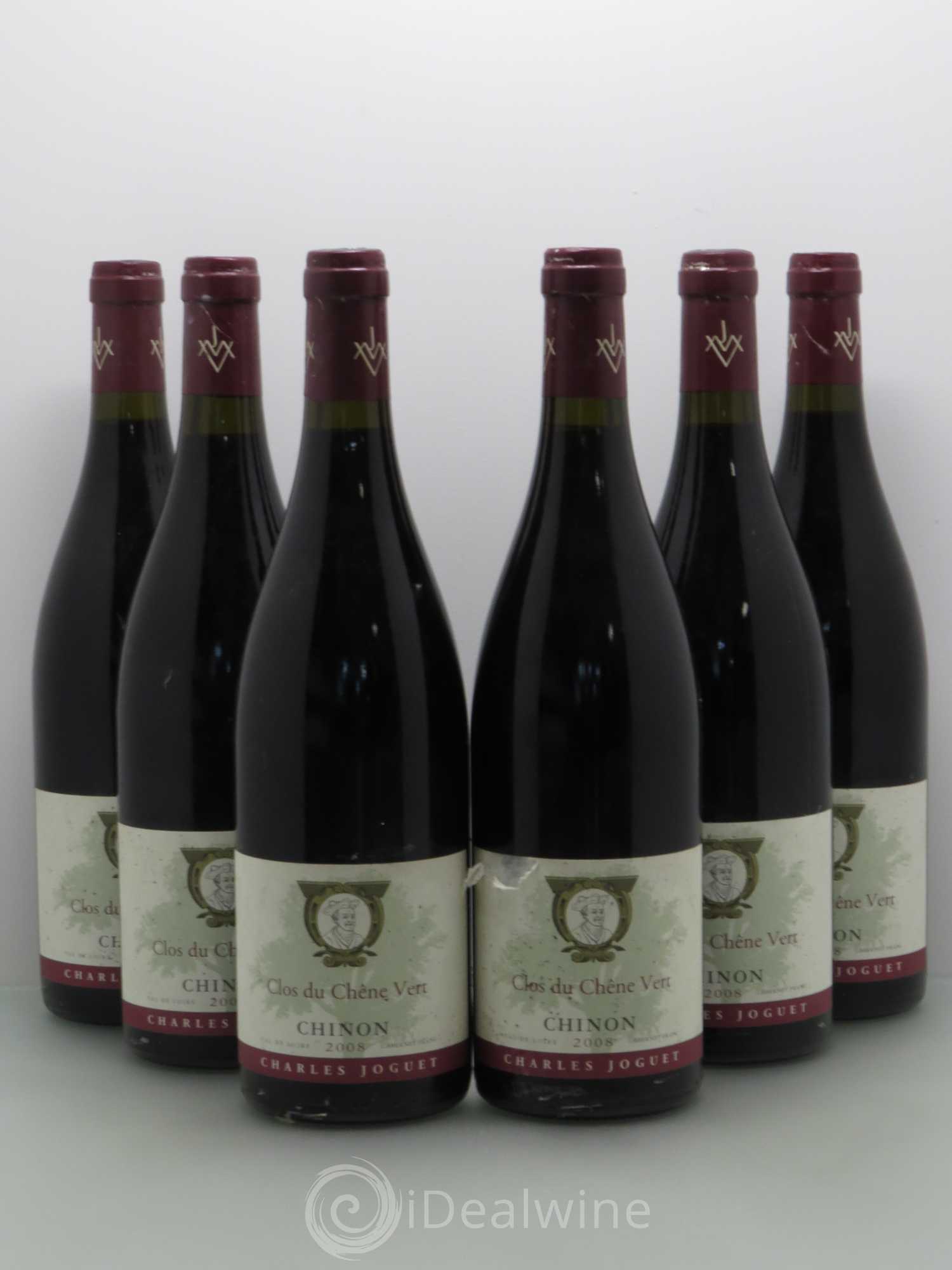 Chinon Clos du Chêne Vert Charles Joguet 2008 - Lot de 6 bouteilles - 0