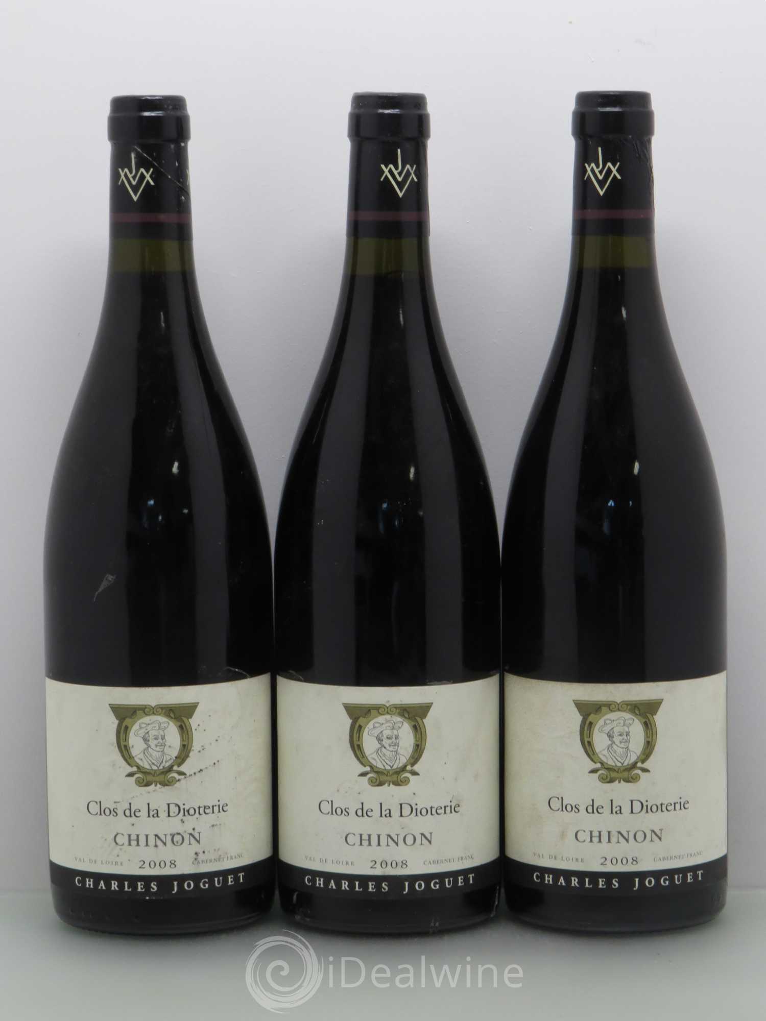 Chinon Clos de La Dioterie Charles Joguet 2008 - Lot de 6 bouteilles - 2