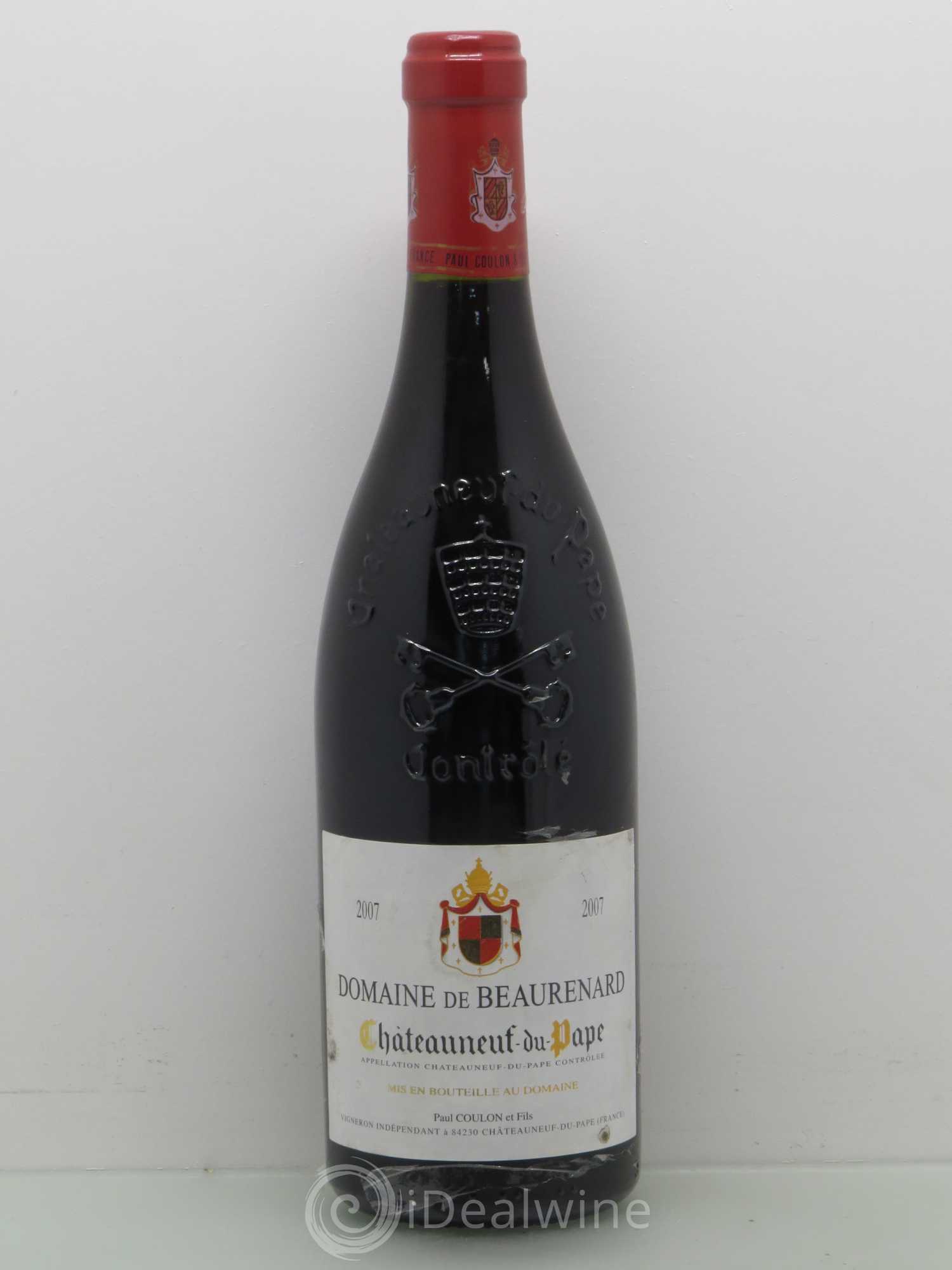Châteauneuf-du-Pape Beaurenard (Domaine de) 2007 - Lot de 1 bouteille - 0