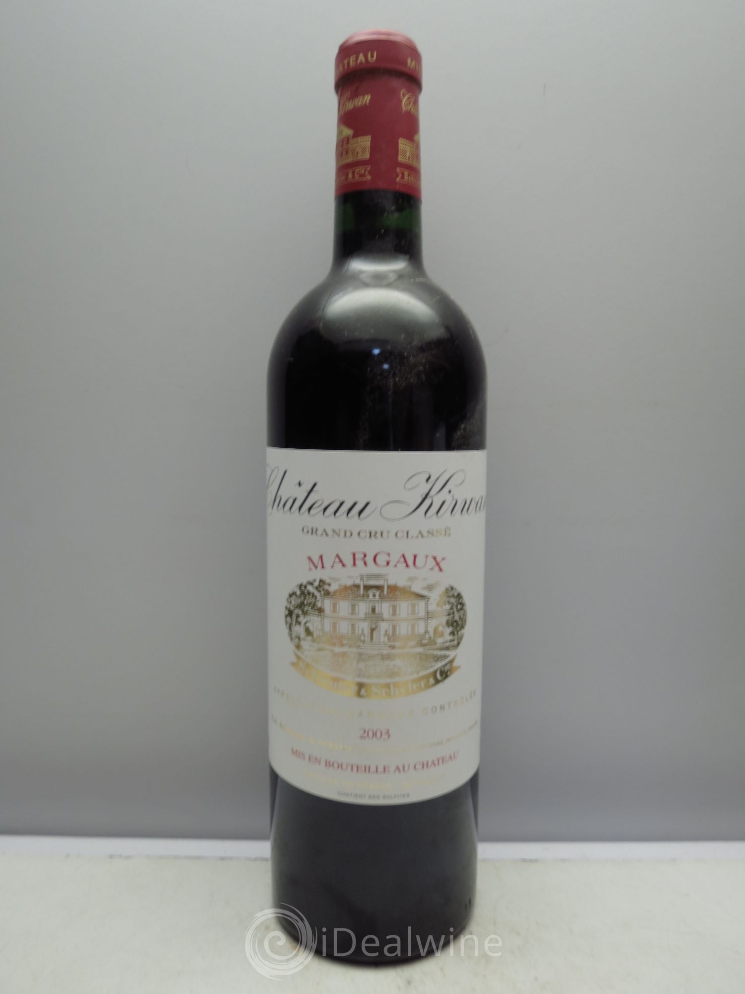 Château Kirwan 3ème Grand Cru Classé 2003 - Lot de 1 bouteille - 0