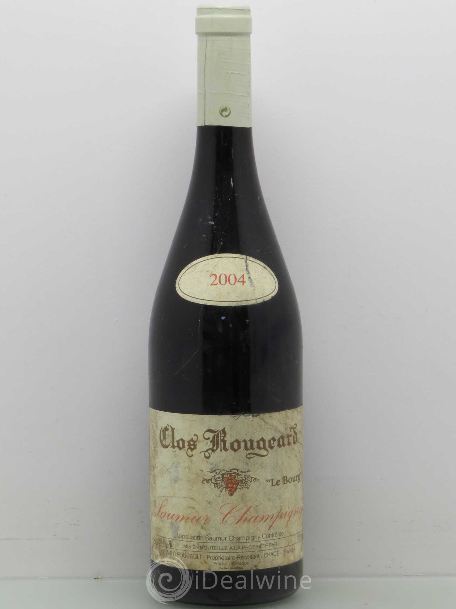 Saumur-Champigny Le Bourg Clos Rougeard 2004 - Lot de 1 bouteille - 0