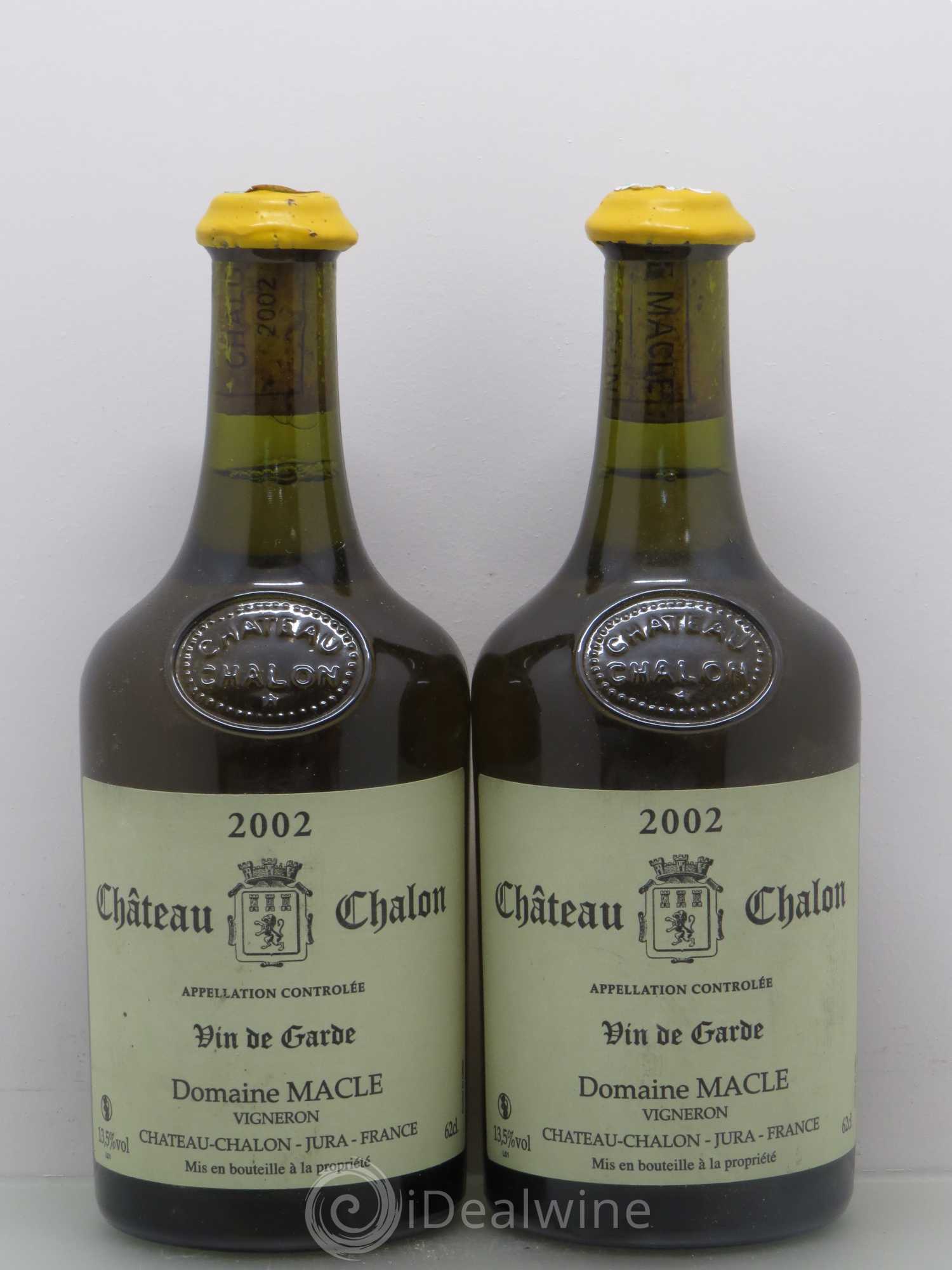 Château-Chalon Jean Macle 2002 - Lot de 2 bouteilles - 0