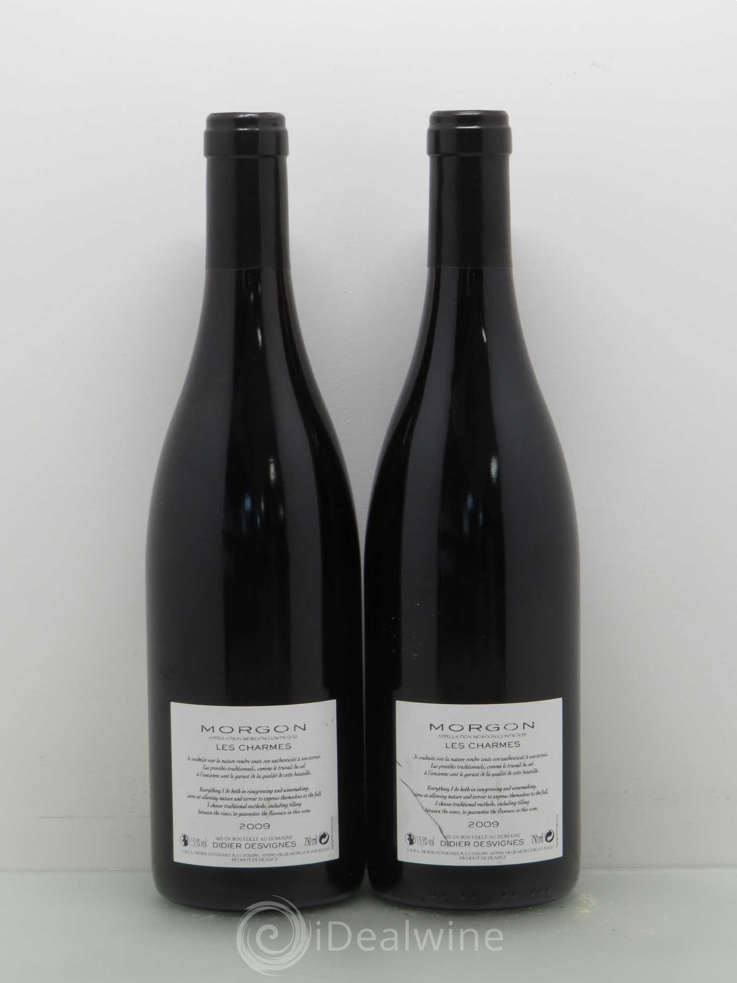 Morgon Didier Desvignes Les Charmes 2009 - Posten von 5 Flaschen - 4